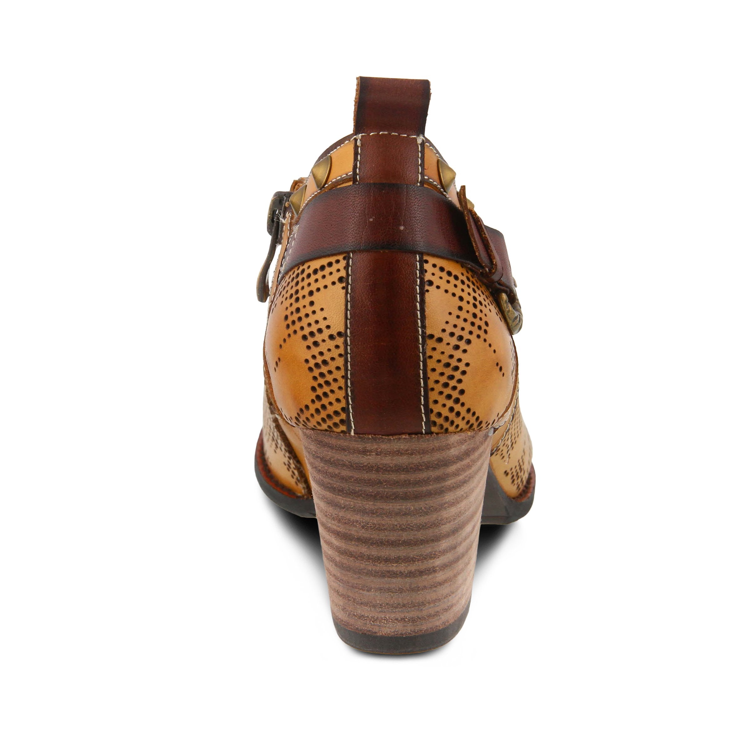 L'Artiste L'Artiste KACIE Shoes shoe in brown with handcrafted leather design