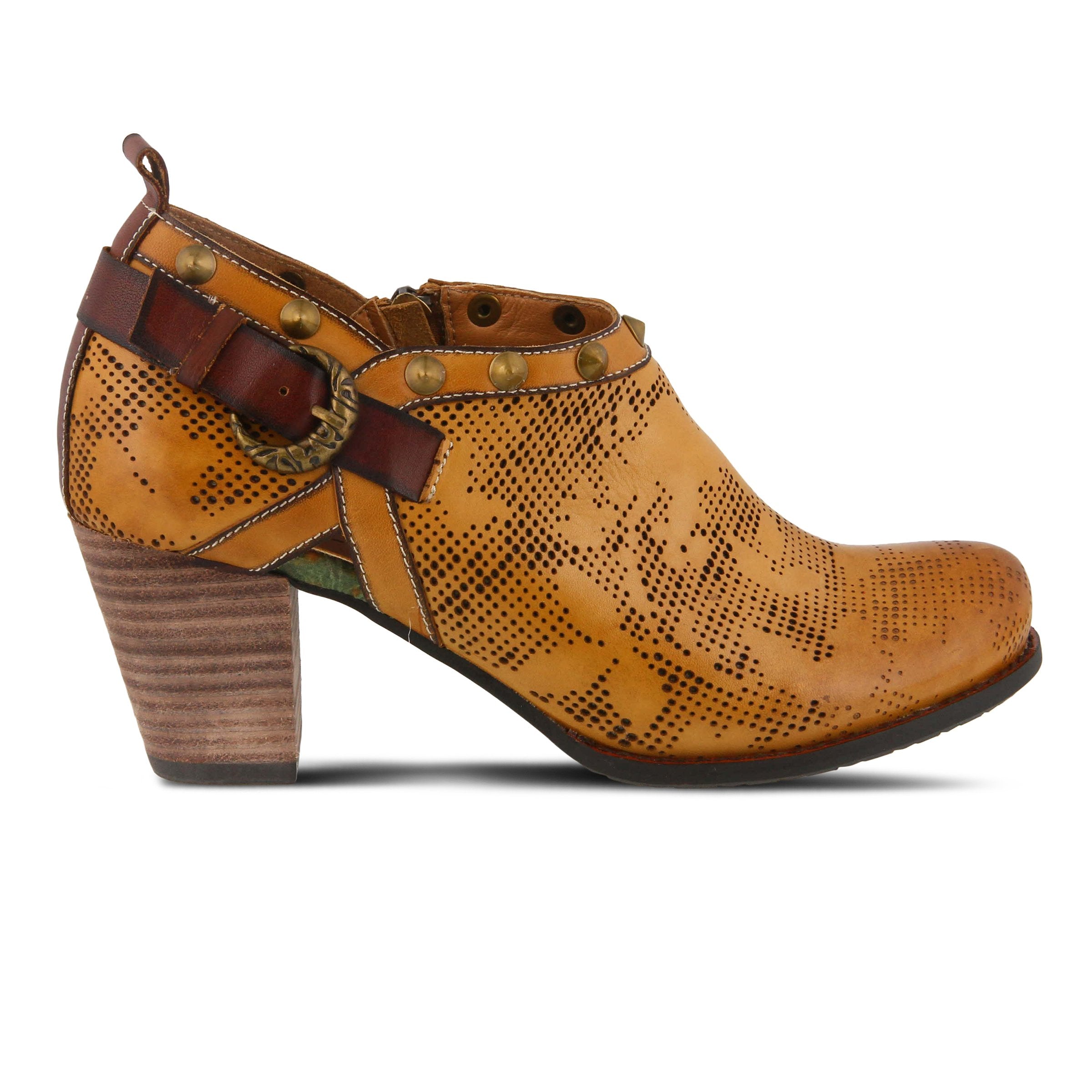 L'Artiste L'Artiste KACIE Shoes shoe in brown with handcrafted leather design