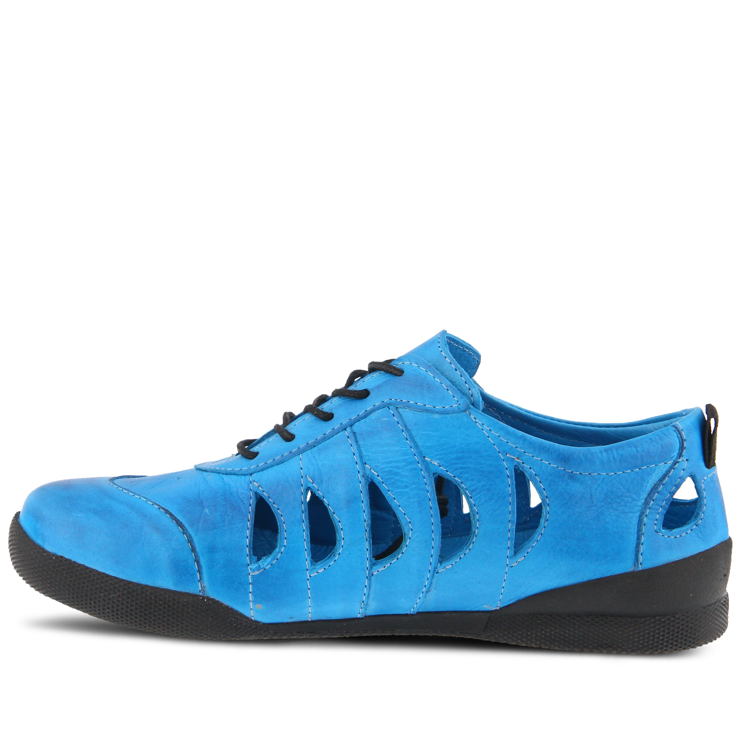 Spring Step SPRING STEP KONAK LACE-UP SHOE shoe in blue with comfortable everyday design