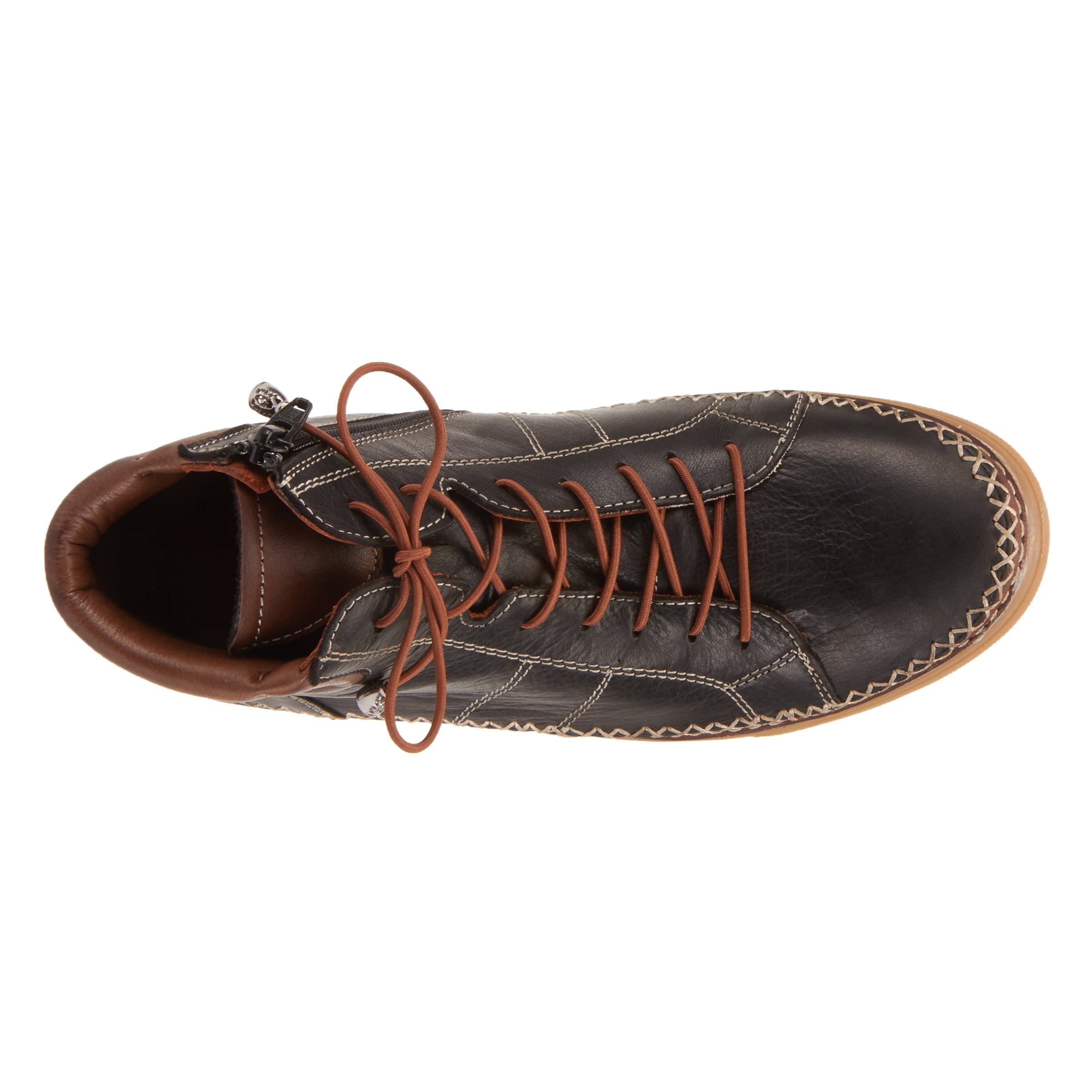 Spring Step SPRING STEP LIBRAHI SHOOTIE shoe in black with comfortable everyday design