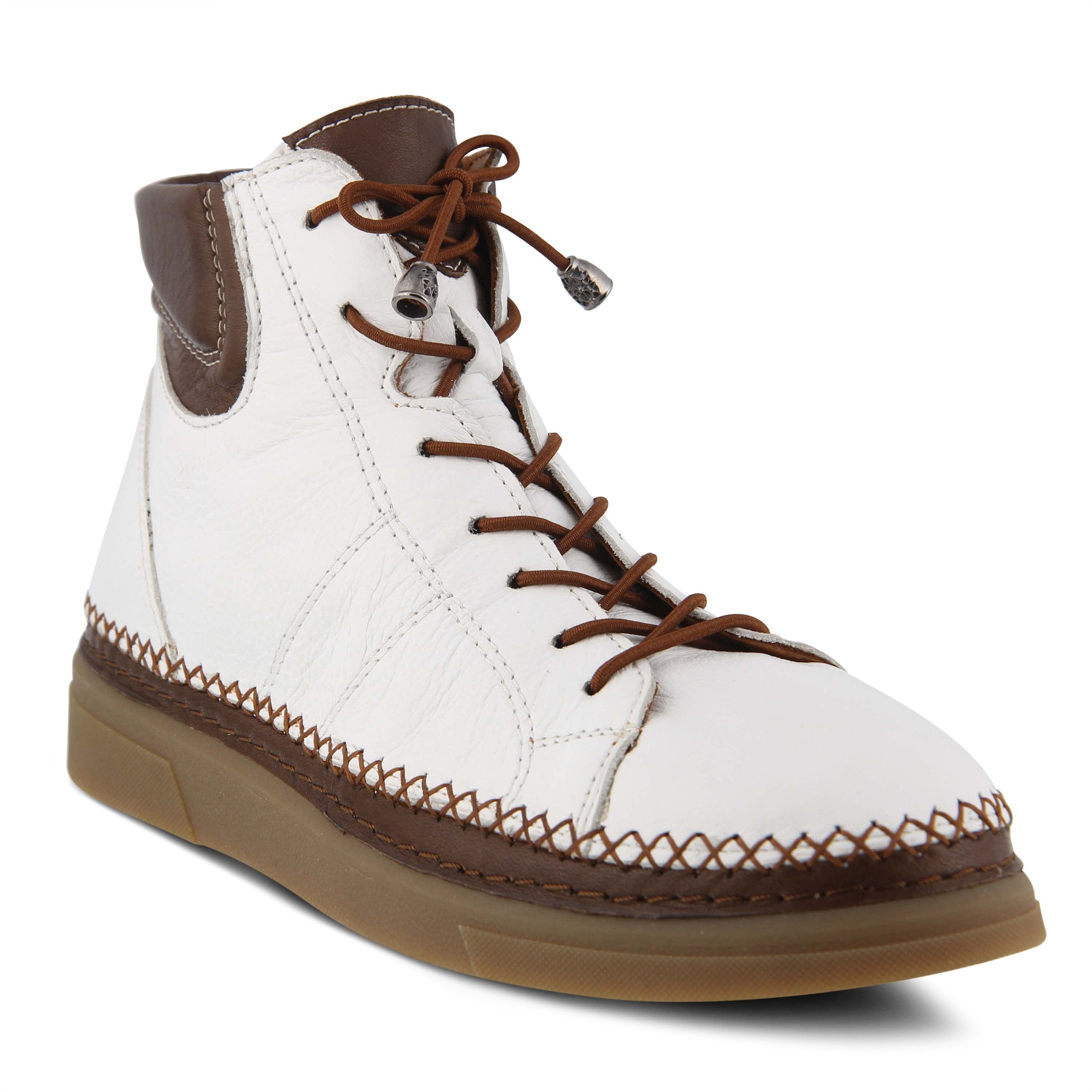 Spring Step SPRING STEP LIBRAHI SHOOTIE shoe in white with comfortable everyday design