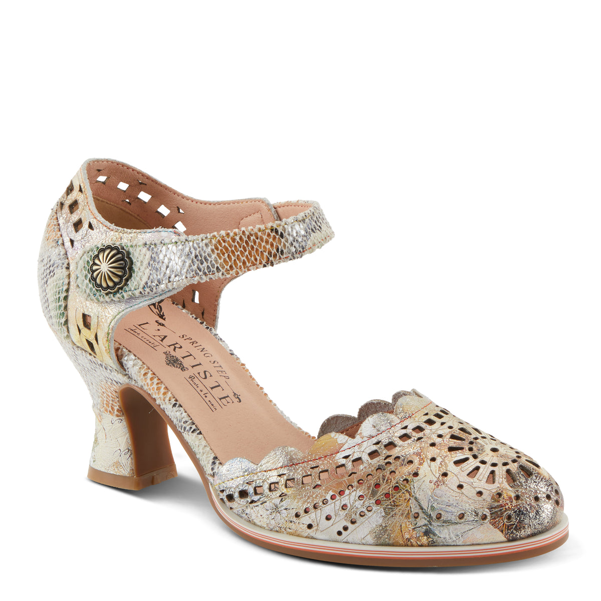 L'artiste Luxe Shoes: zapatos cortados con láser – Spring Step Shoes