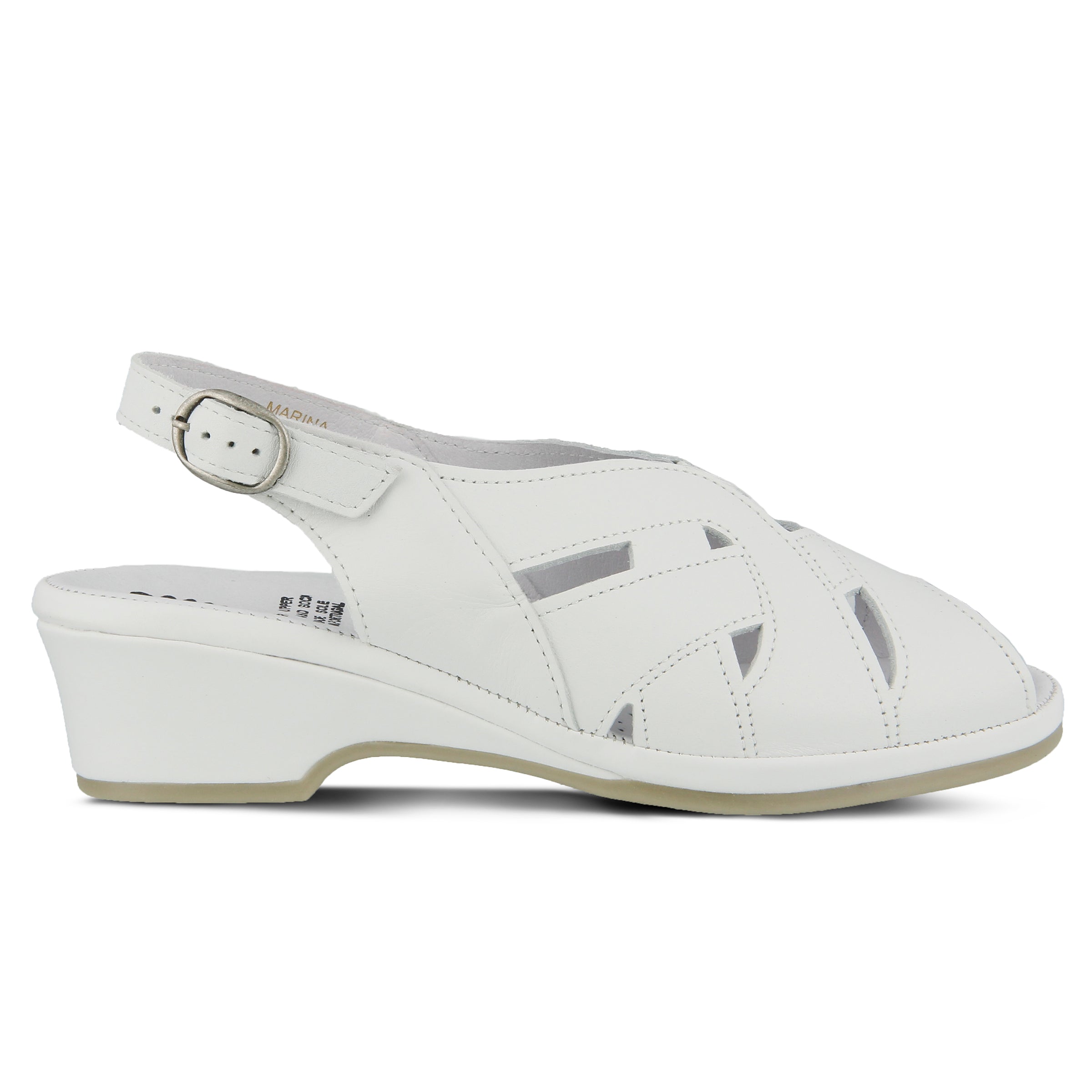 Spring Step SPRING STEP MARINA SANDAL sandal in white with comfortable everyday design