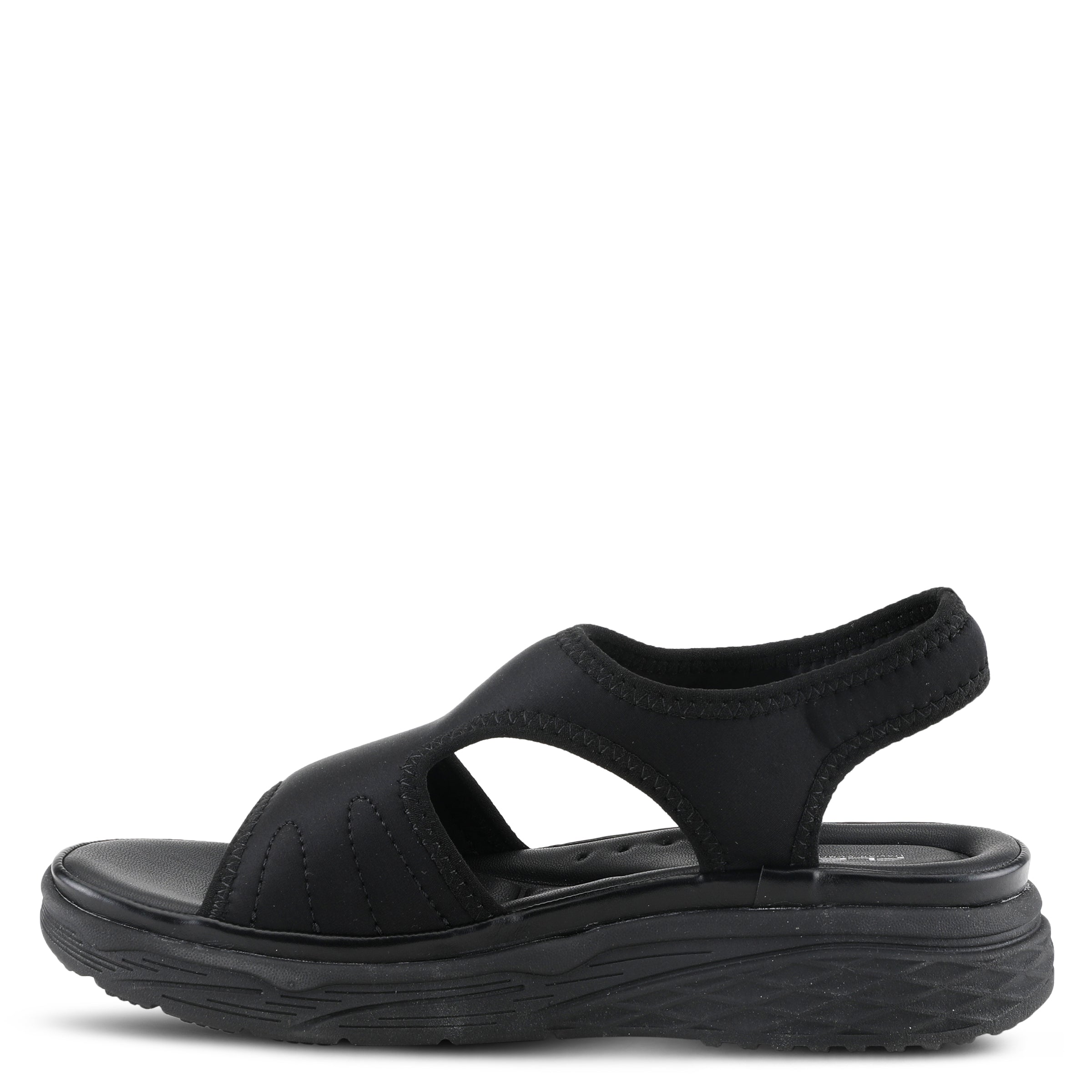Flexus FLEXUS MARSHMELLO SLINGBACK SANDALS sandal in black with flexible sole