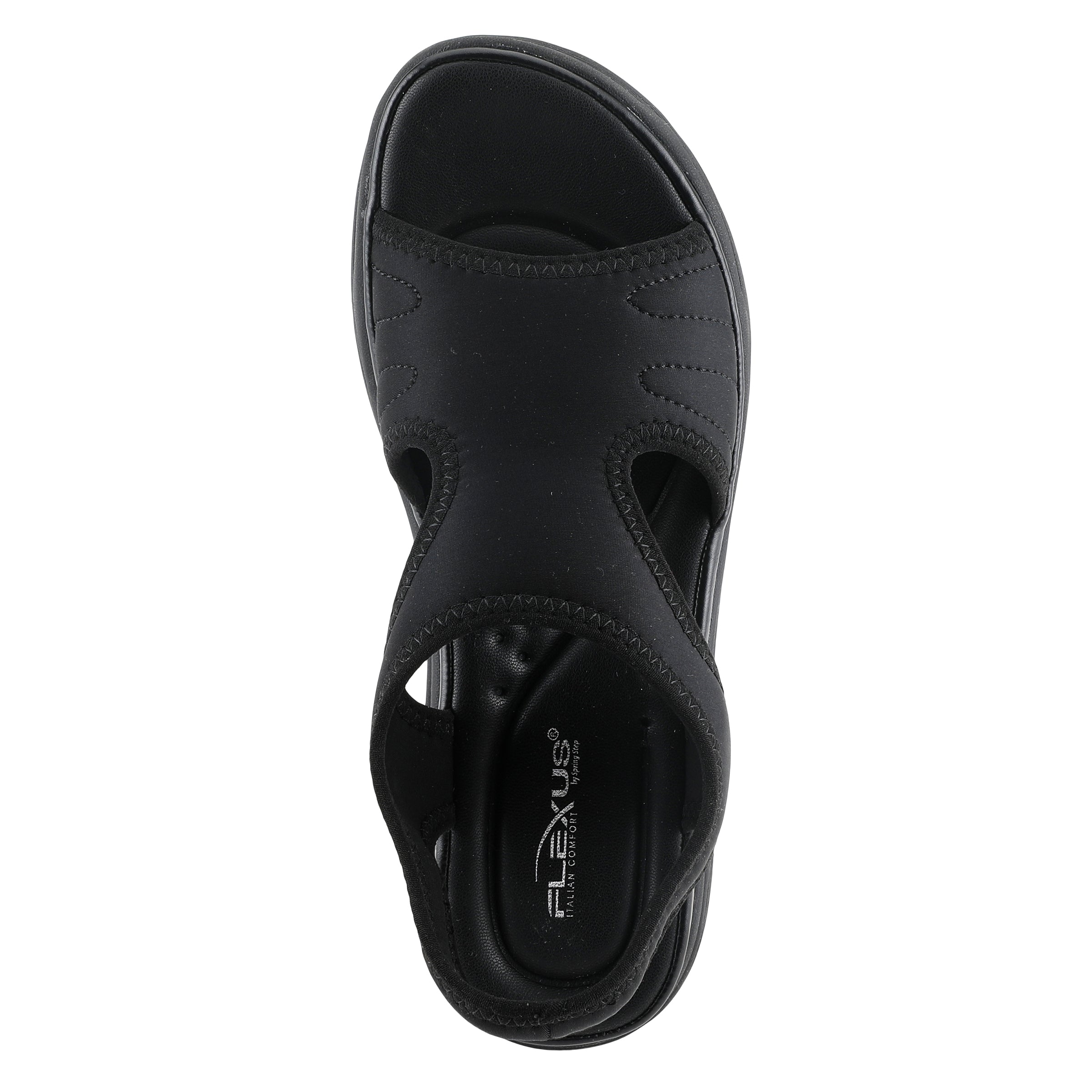 Flexus FLEXUS MARSHMELLO SLINGBACK SANDALS sandal in black with flexible sole