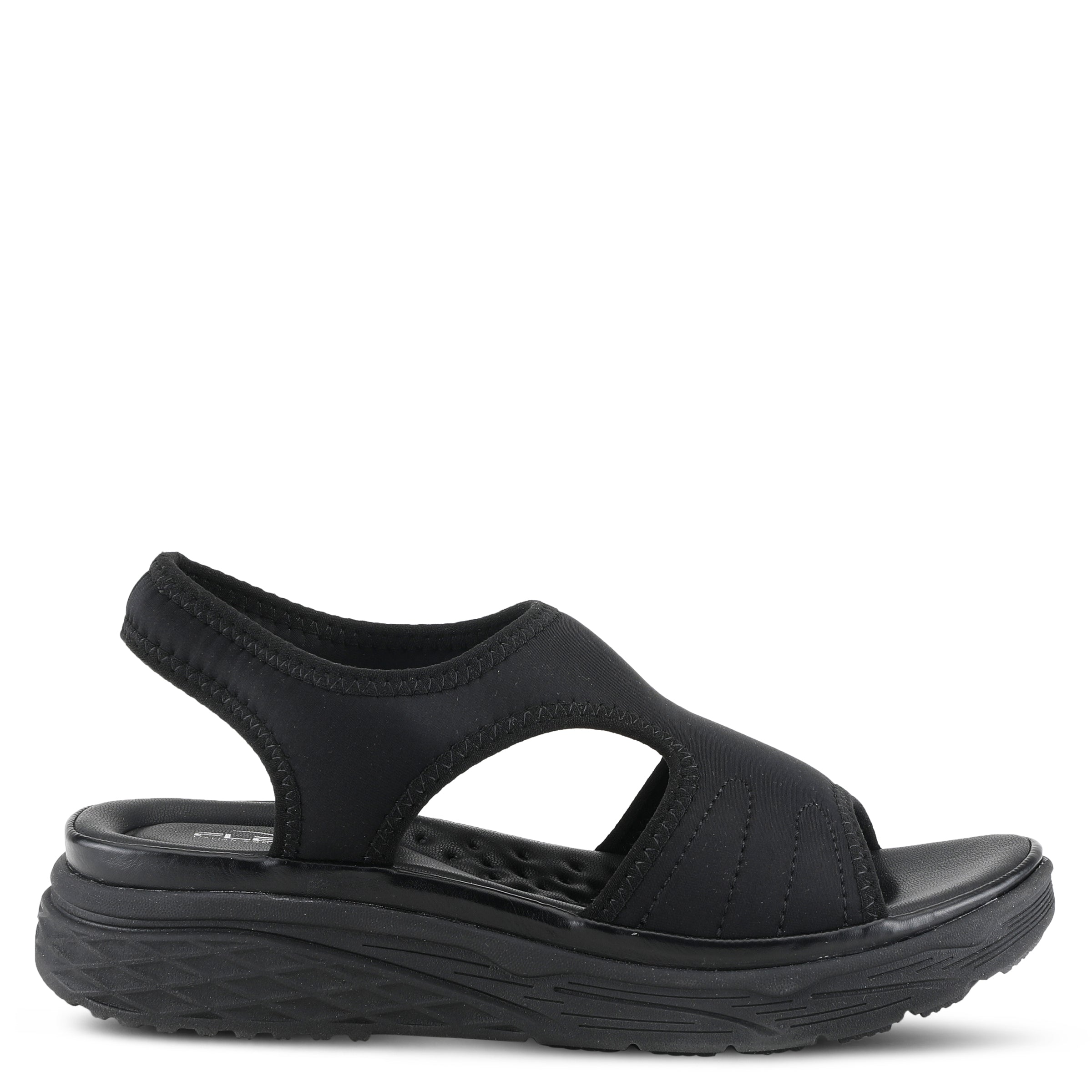 Flexus FLEXUS MARSHMELLO SLINGBACK SANDALS sandal in black with flexible sole