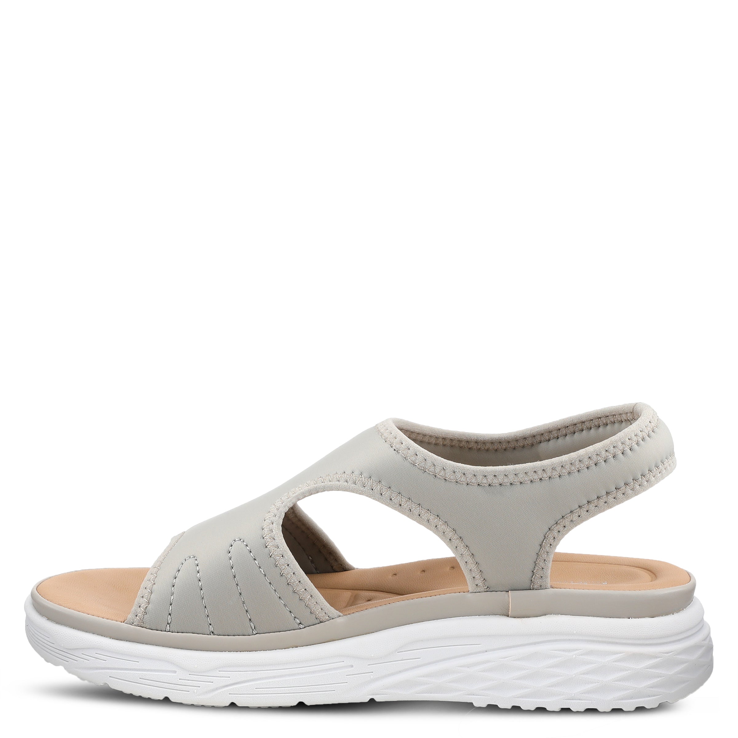Flexus FLEXUS MARSHMELLO SLINGBACK SANDALS sandal in light grey with flexible sole