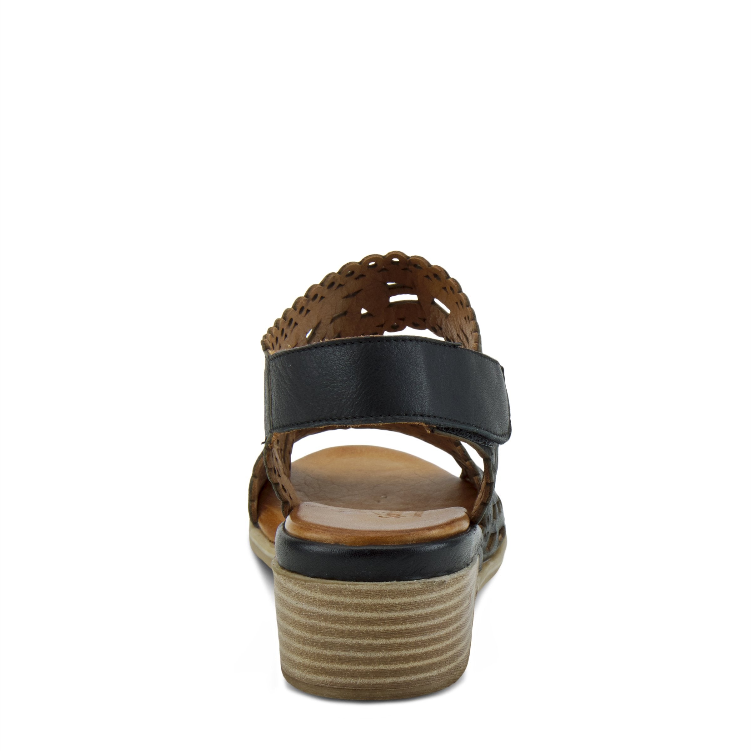 Spring Step SPRING STEP PETRA SANDAL sandal in black with comfortable everyday design