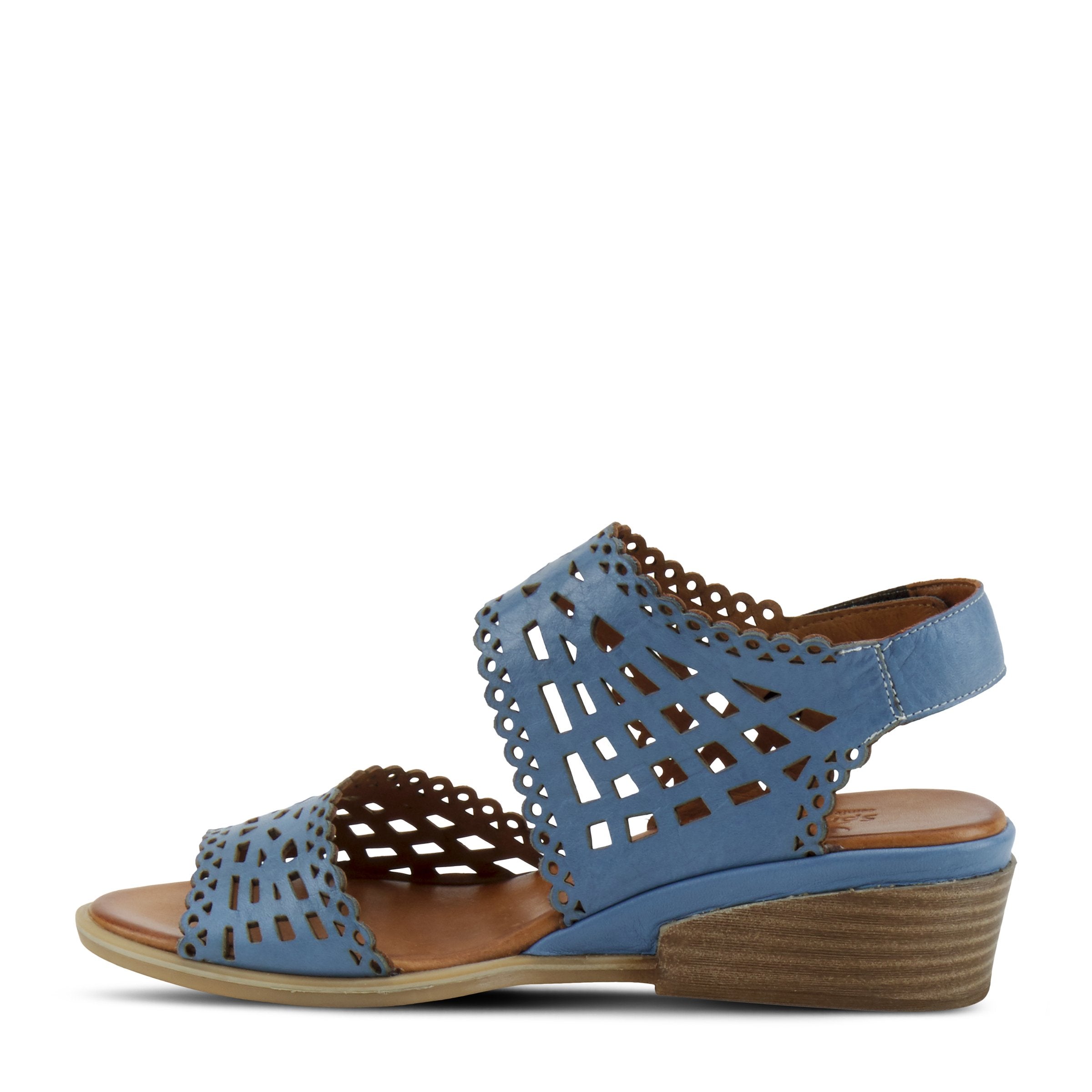Spring Step SPRING STEP PETRA SANDAL sandal in blue with comfortable everyday design
