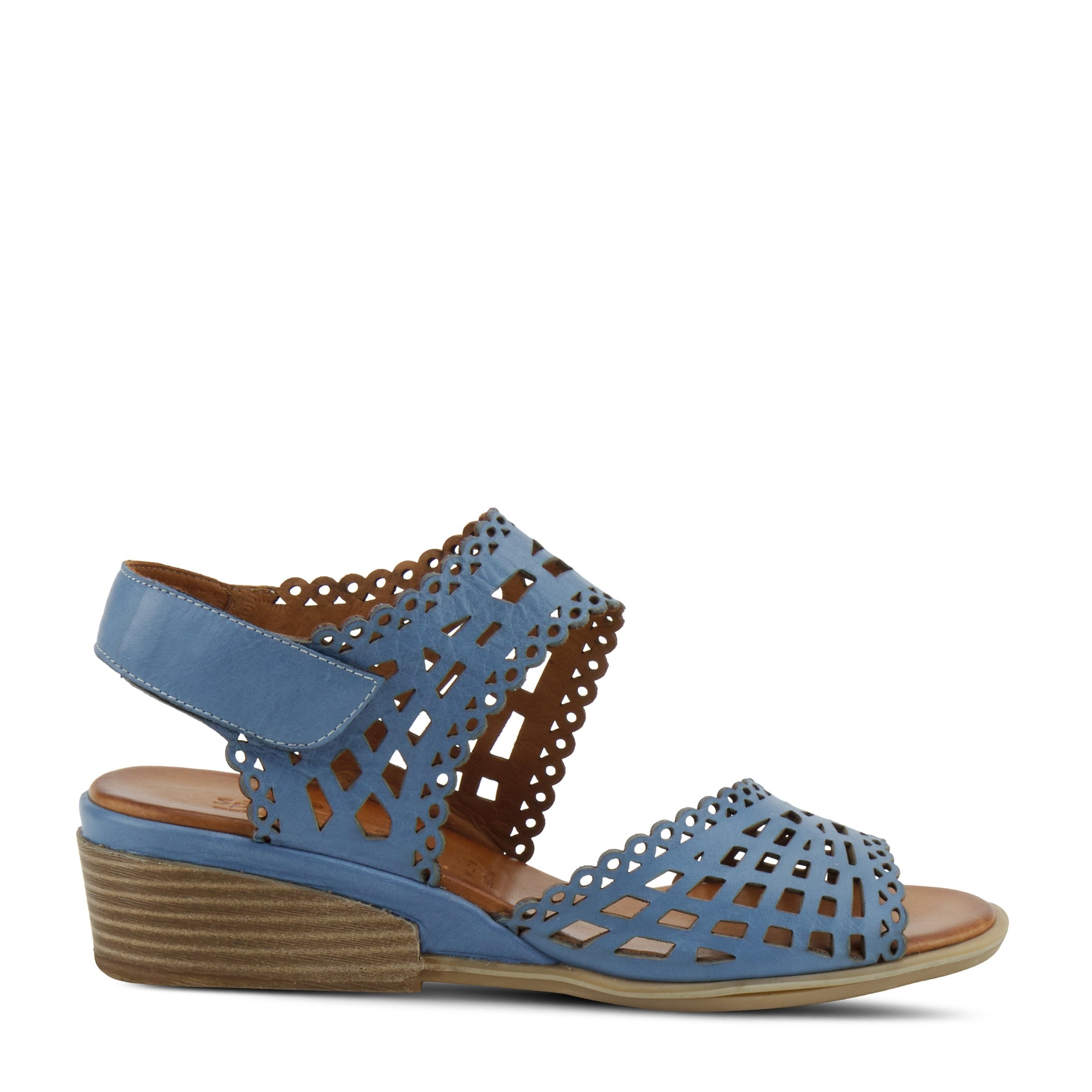 Spring Step SPRING STEP PETRA SANDAL sandal in blue with comfortable everyday design