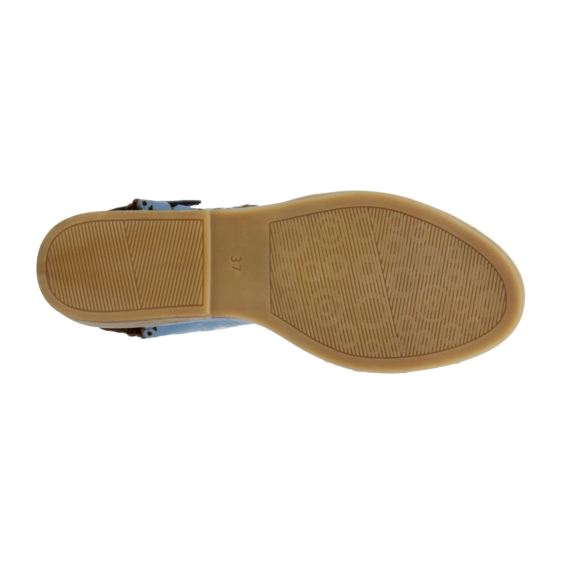 Spring Step SPRING STEP PETRA SANDAL sandal in blue with comfortable everyday design