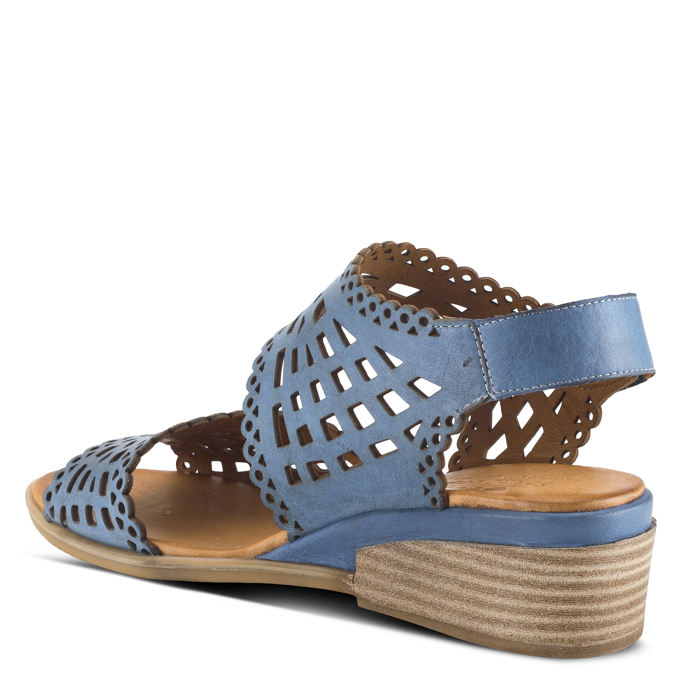 Spring Step SPRING STEP PETRA SANDAL sandal in blue with comfortable everyday design