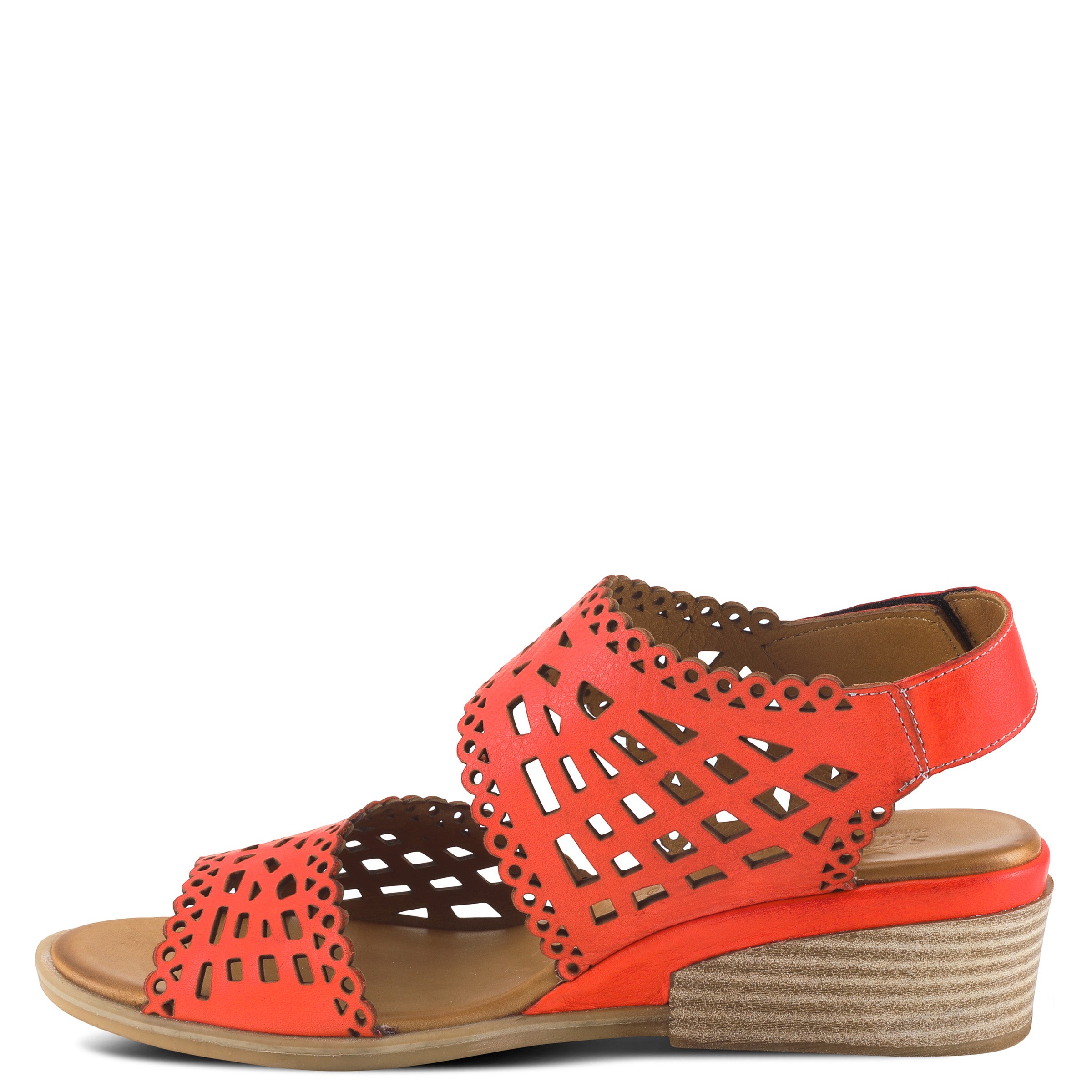 Spring Step SPRING STEP PETRA SANDAL sandal in red with comfortable everyday design