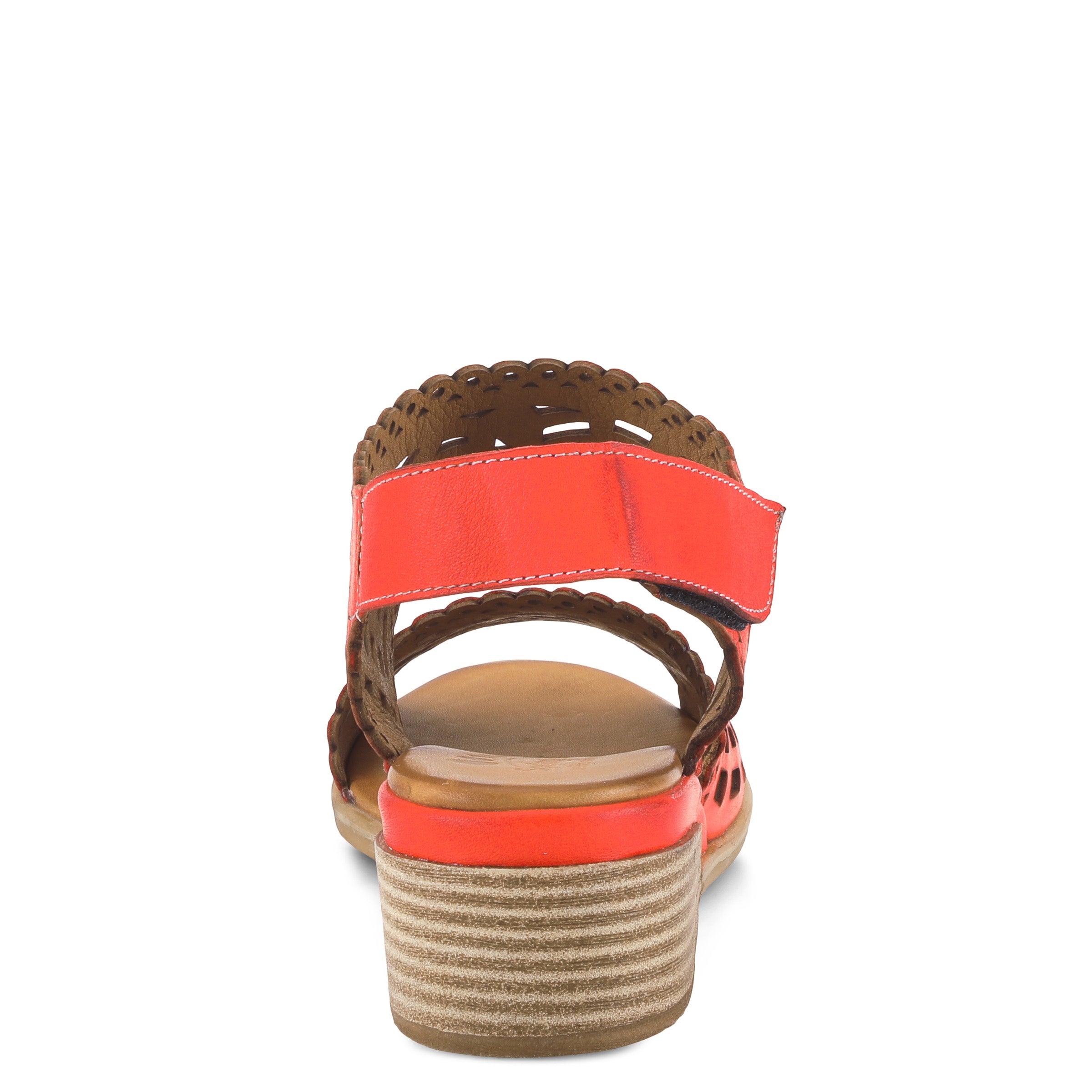 Spring Step SPRING STEP PETRA SANDAL sandal in red with comfortable everyday design