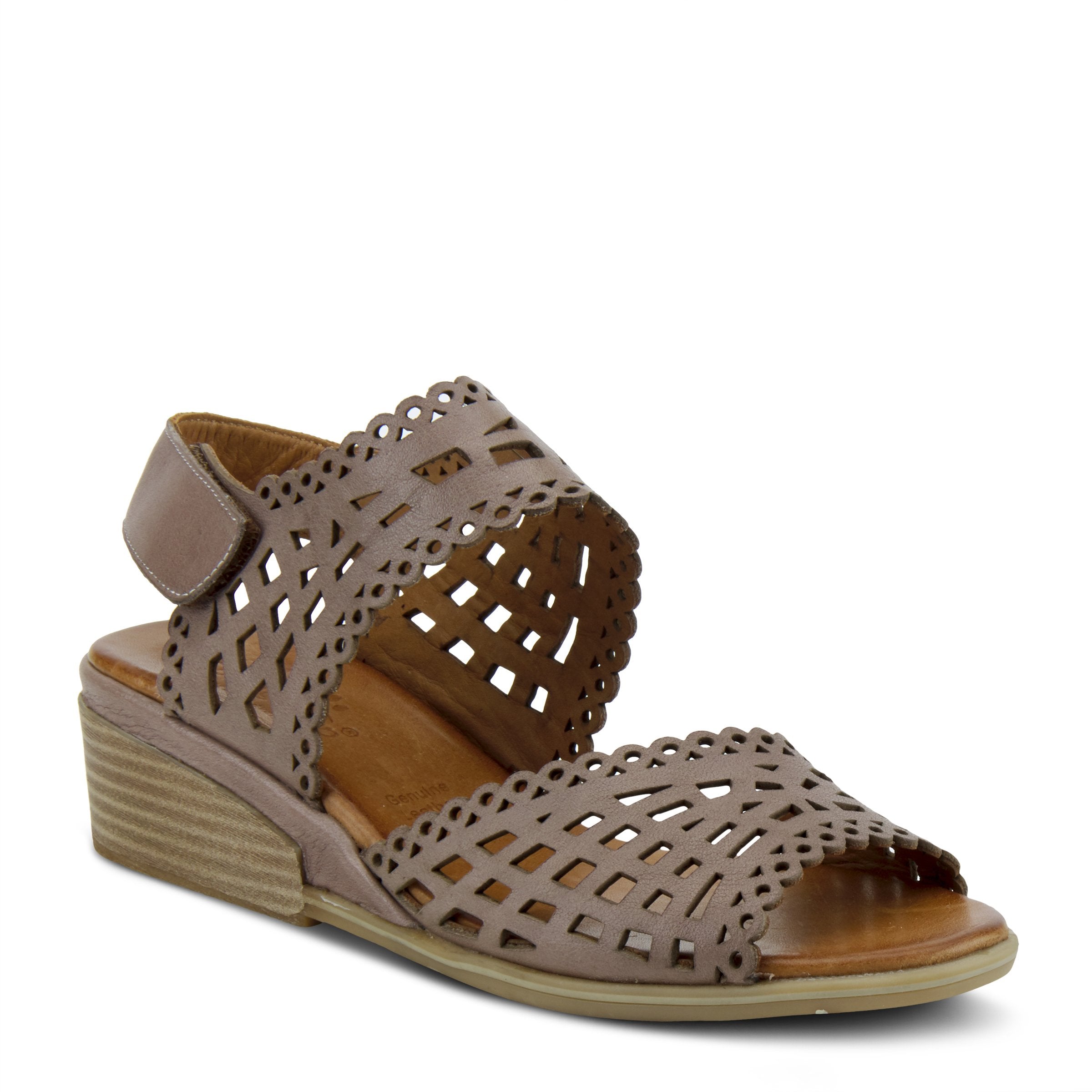 Spring Step SPRING STEP PETRA SANDAL sandal in taupe with comfortable everyday design
