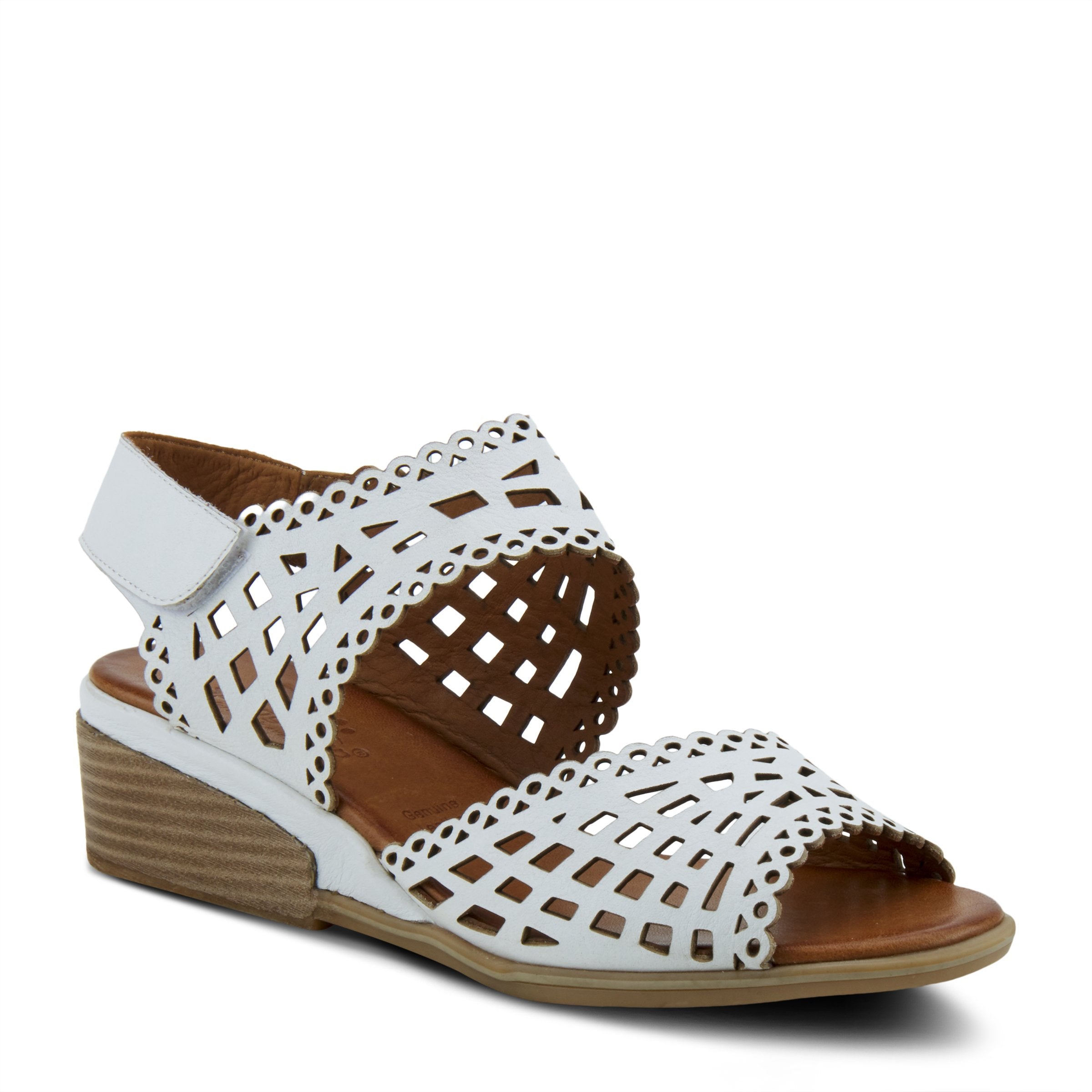 Spring Step SPRING STEP PETRA SANDAL sandal in white with comfortable everyday design