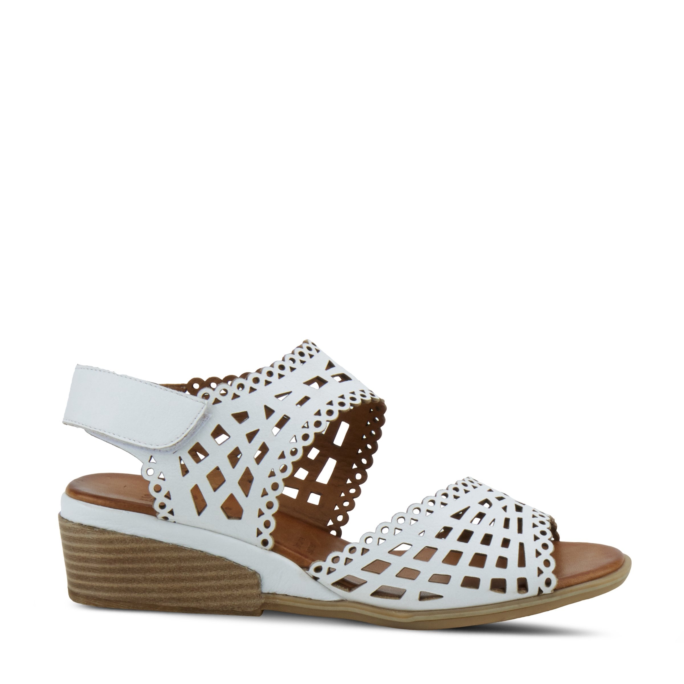 Spring Step SPRING STEP PETRA SANDAL sandal in white with comfortable everyday design