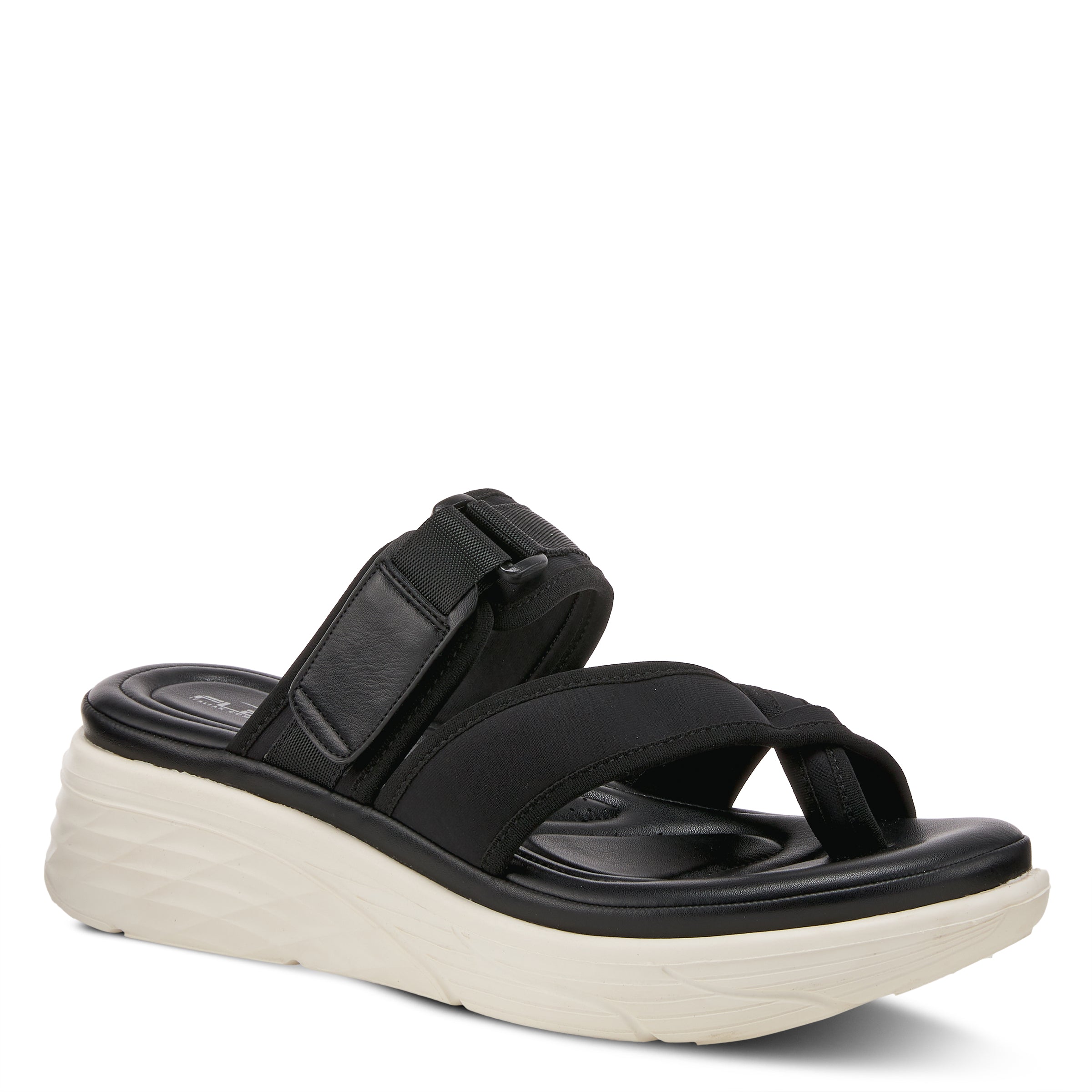 Flexus FLEXUS REXIE SLIDE SANDALS sandal in grey with flexible sole