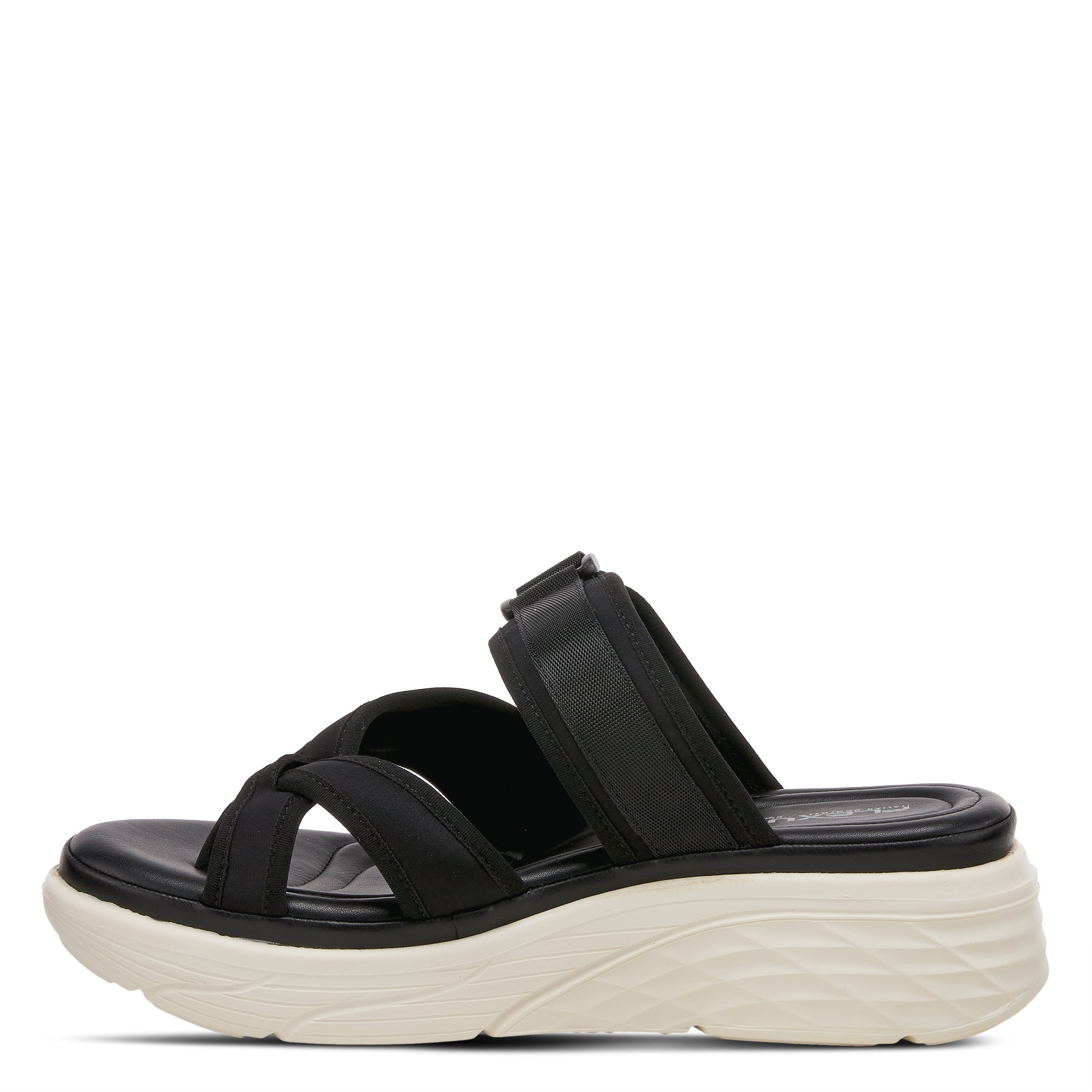 Flexus FLEXUS REXIE SLIDE SANDALS sandal in grey with flexible sole