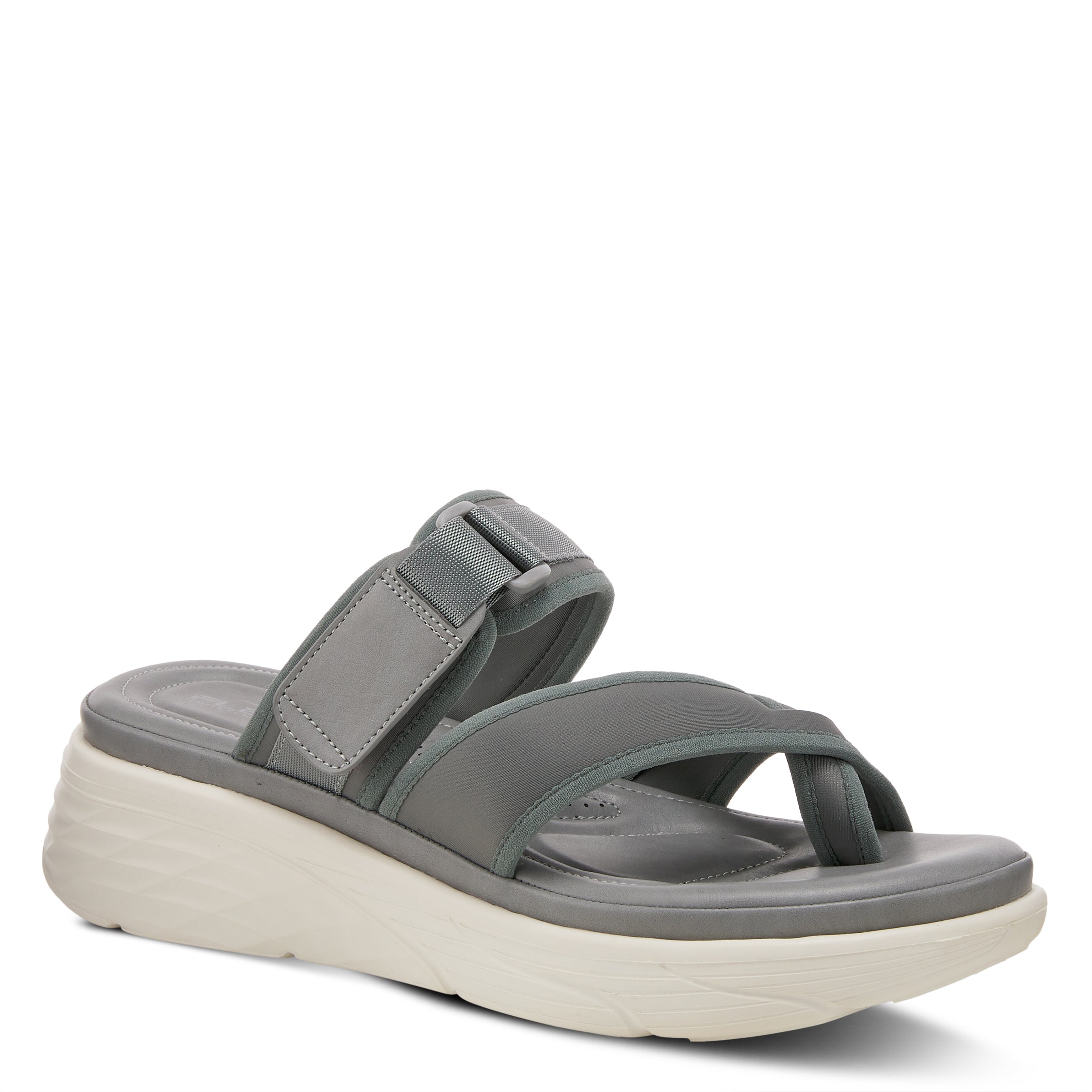 Flexus FLEXUS REXIE SLIDE SANDALS sandal in light blue with flexible sole