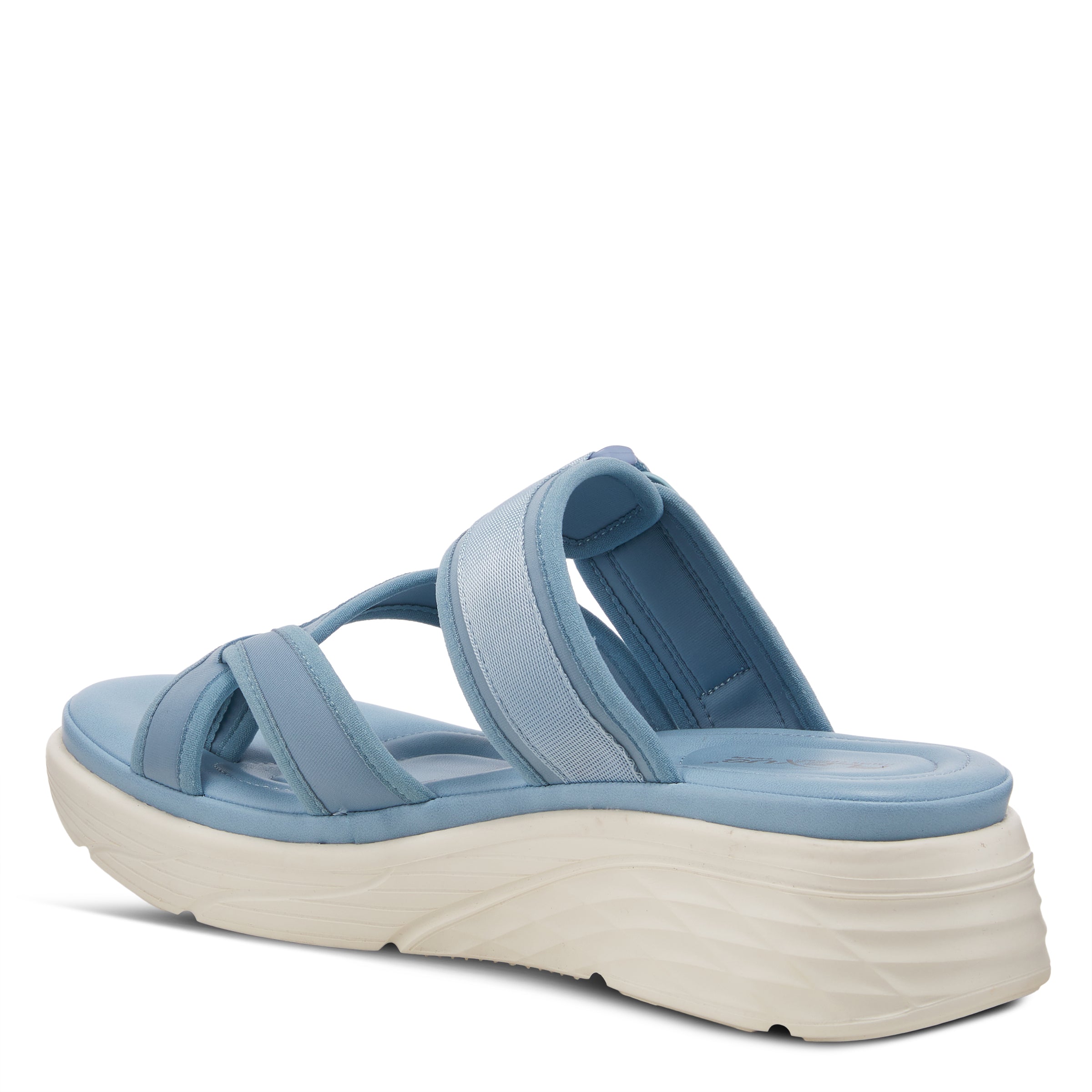 Flexus FLEXUS REXIE SLIDE SANDALS sandal in light blue with flexible sole