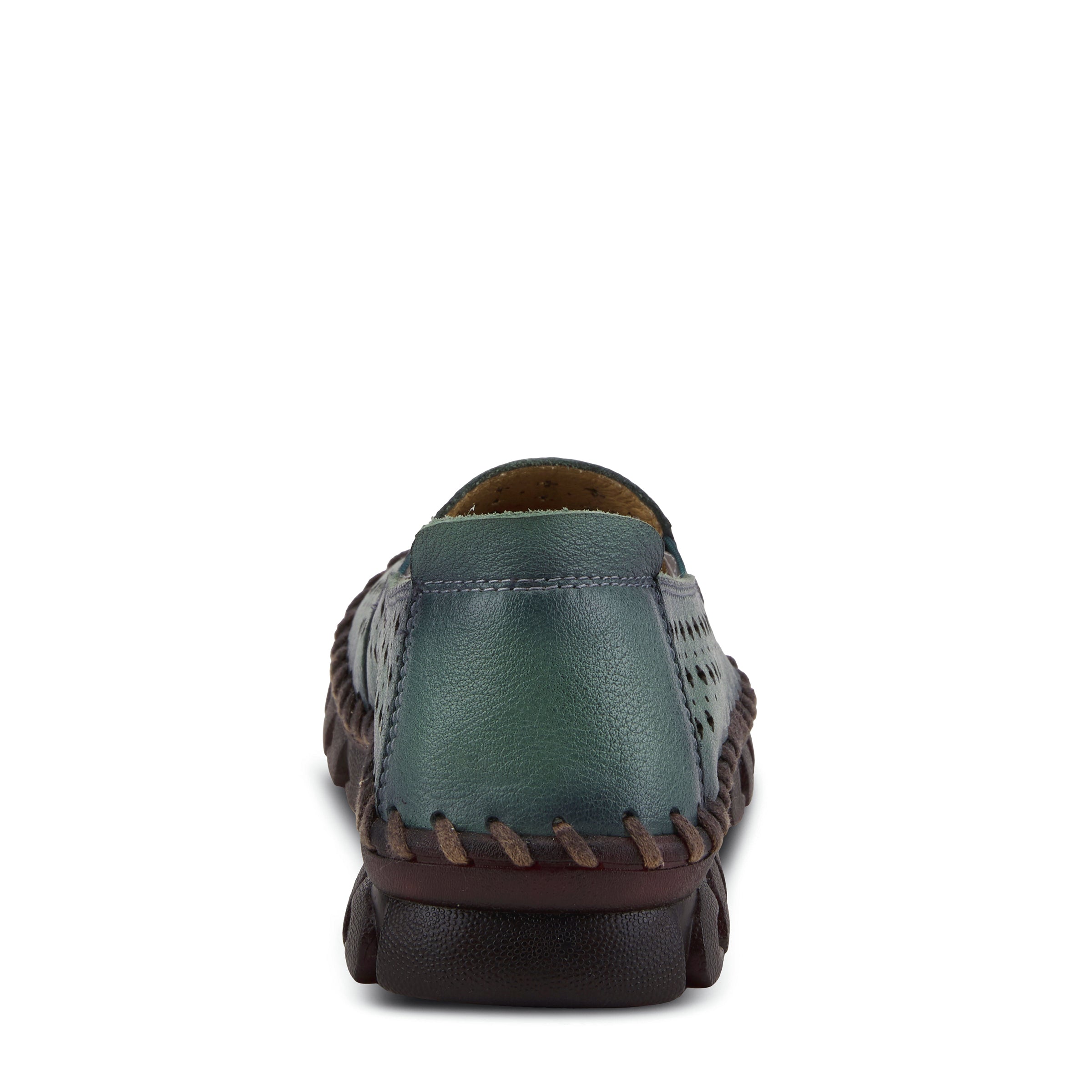 L'Artiste L'ARTISTE SMOOSHIETOO SLIP-ON SHOE shoe in bone with handcrafted leather design
