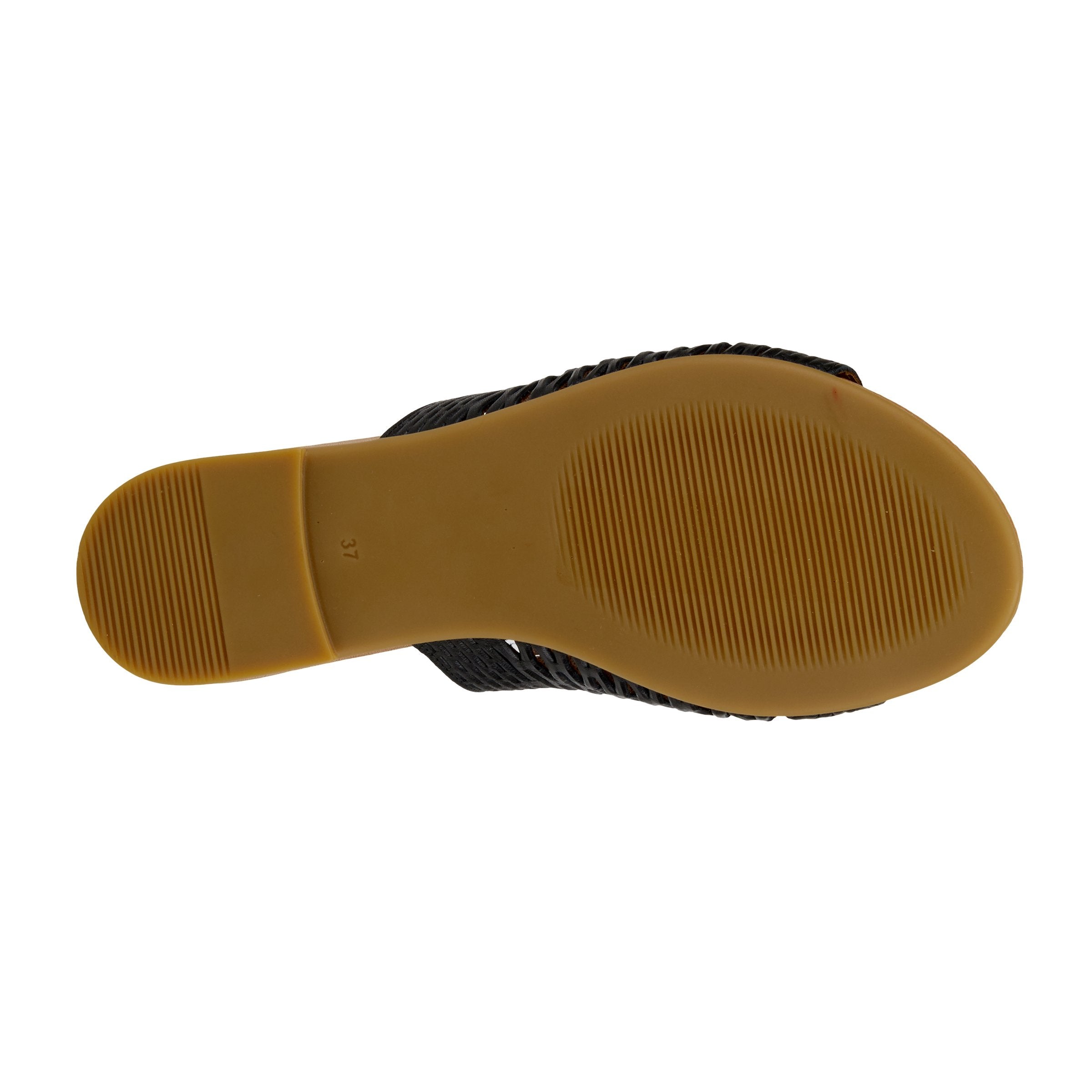 Spring Step SPRING STEP SYNERGI SANDAL sandal in black with comfortable everyday design