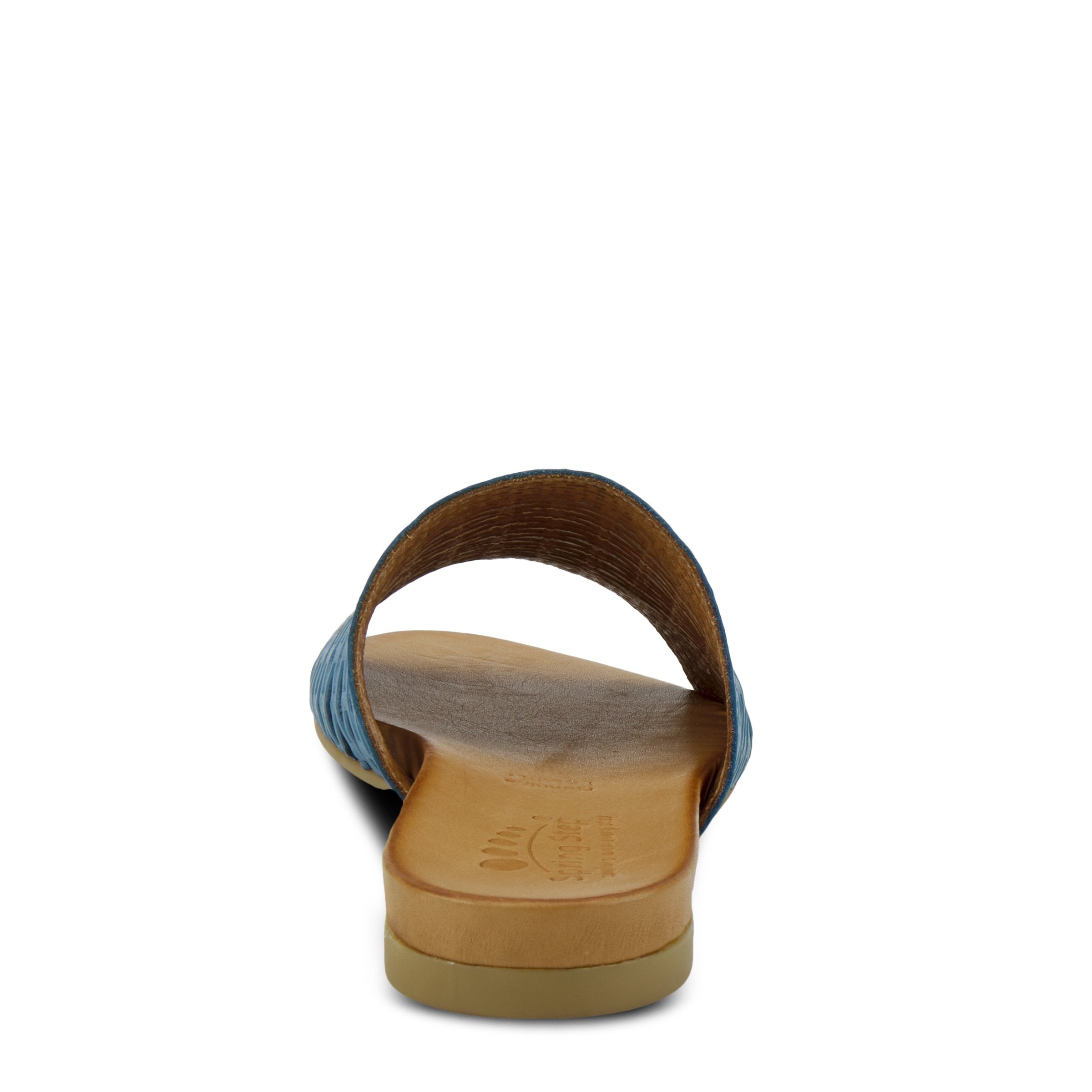Spring Step SPRING STEP SYNERGI SANDAL sandal in blue with comfortable everyday design