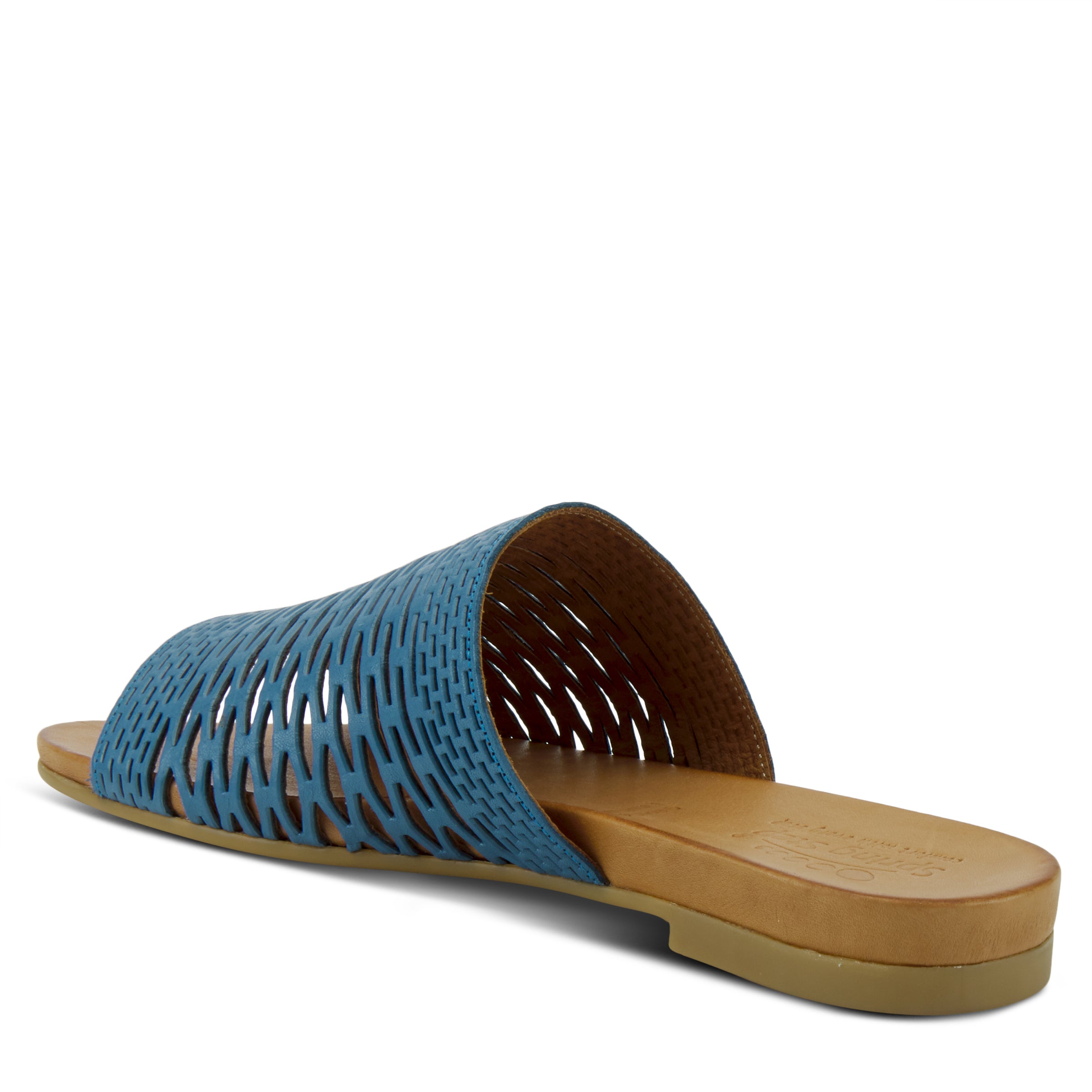 Spring Step SPRING STEP SYNERGI SANDAL sandal in blue with comfortable everyday design