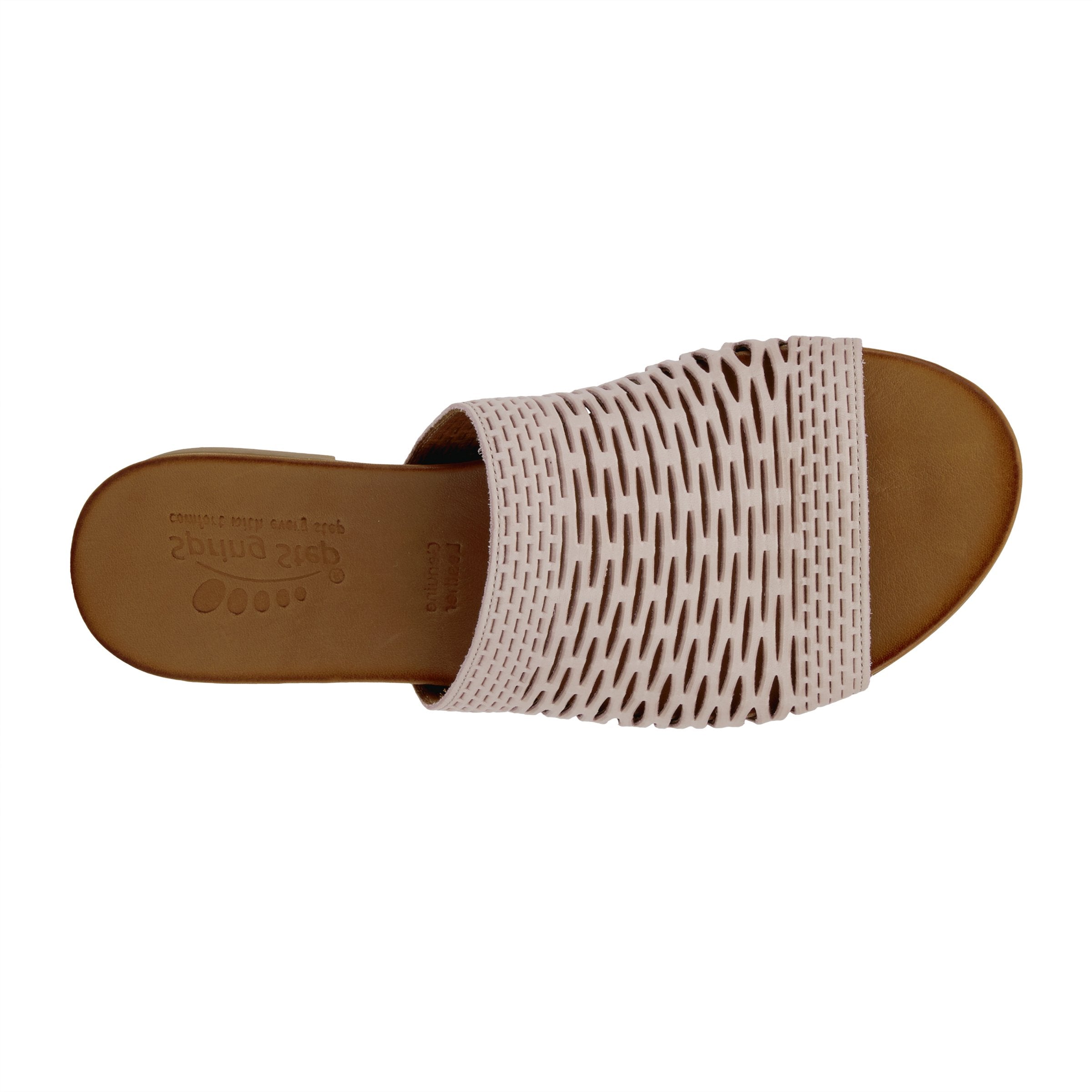 Spring Step SPRING STEP SYNERGI SANDAL sandal in blush with comfortable everyday design