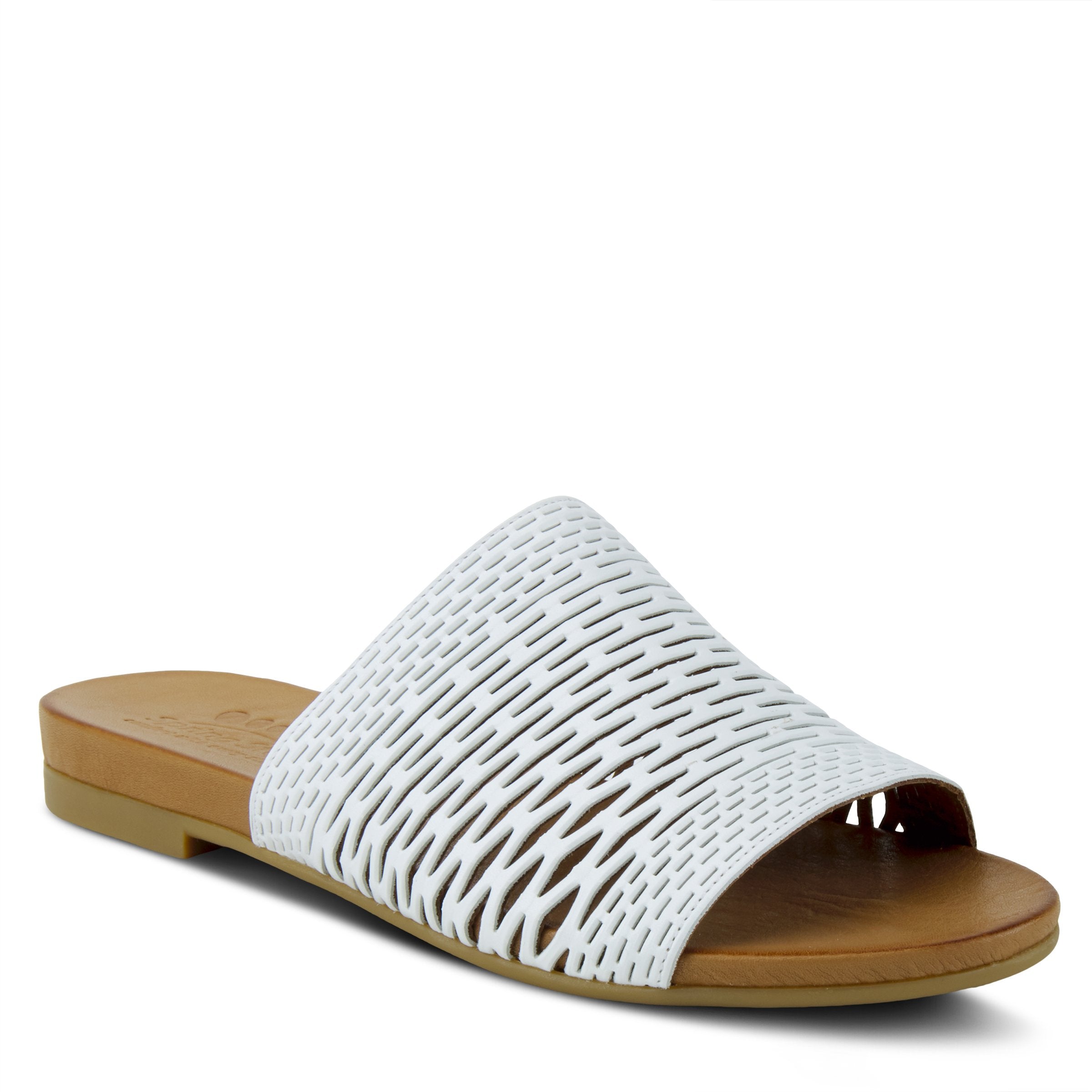 Spring Step SPRING STEP SYNERGI SANDAL sandal in white with comfortable everyday design