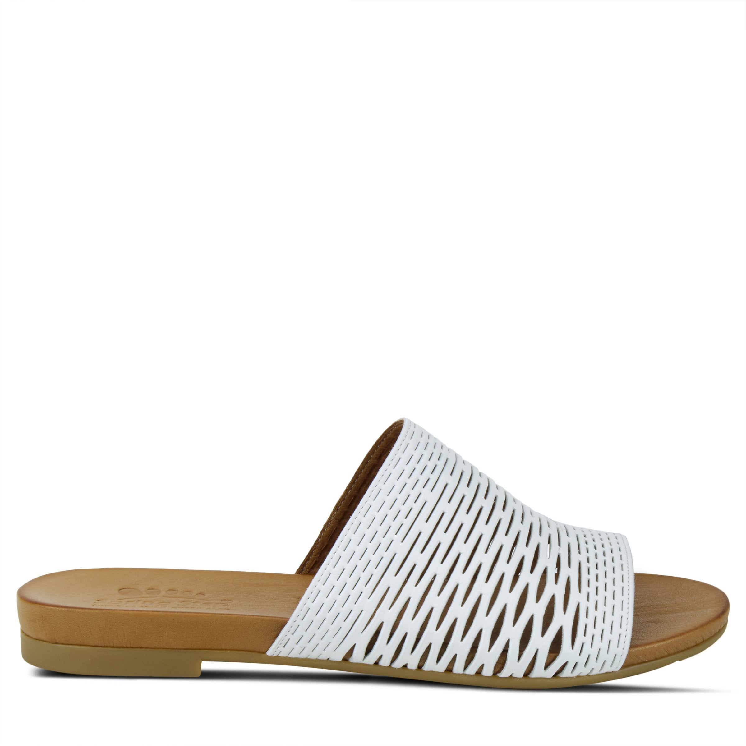 Spring Step SPRING STEP SYNERGI SANDAL sandal in white with comfortable everyday design