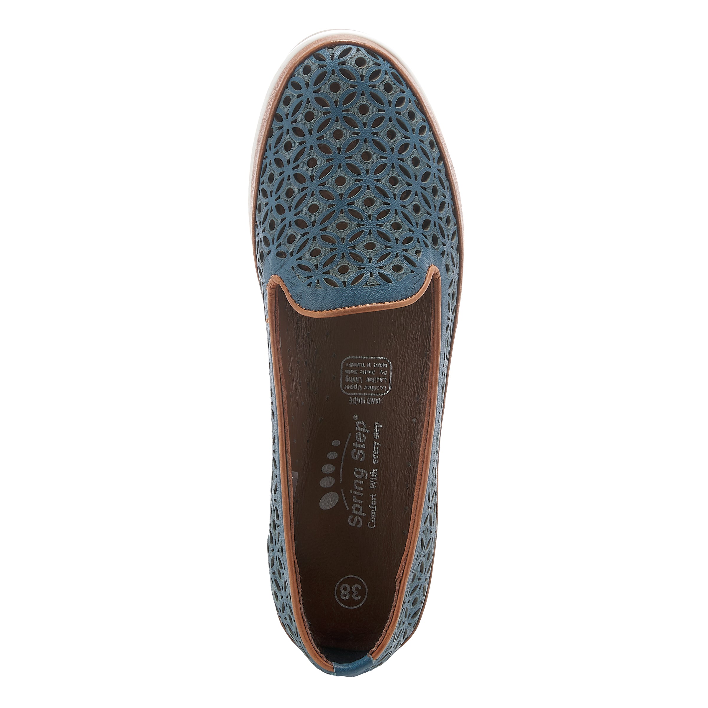 Spring Step SPRING STEP TULISA SLIP-ON SHOE shoe in taupe with comfortable everyday design