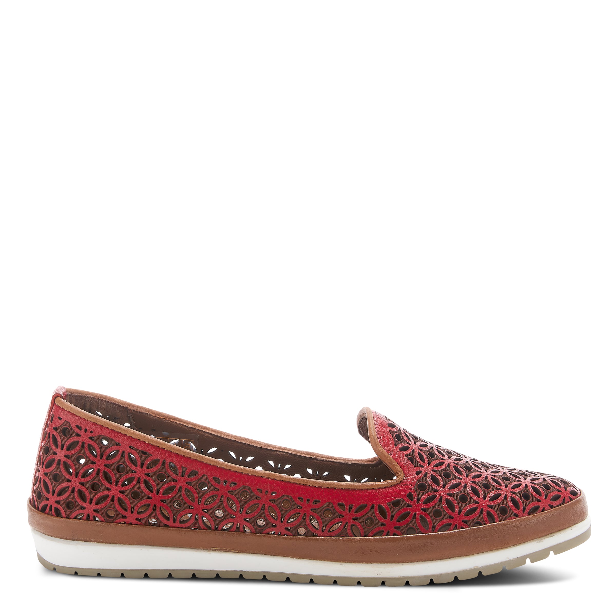 Spring Step SPRING STEP TULISA SLIP-ON SHOE shoe in white with comfortable everyday design