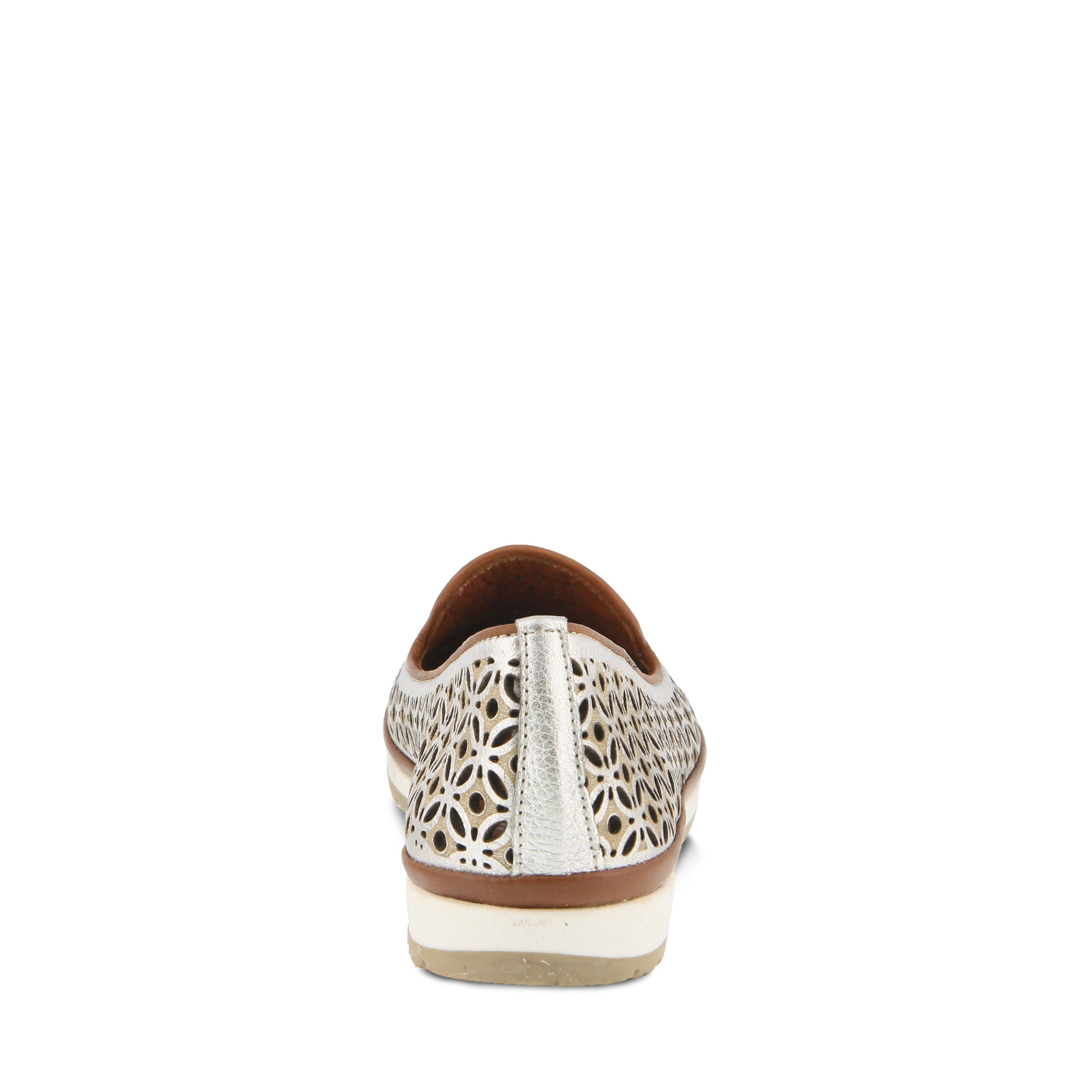 Spring Step SPRING STEP TULISA SLIP-ON SHOE shoe in silver with comfortable everyday design