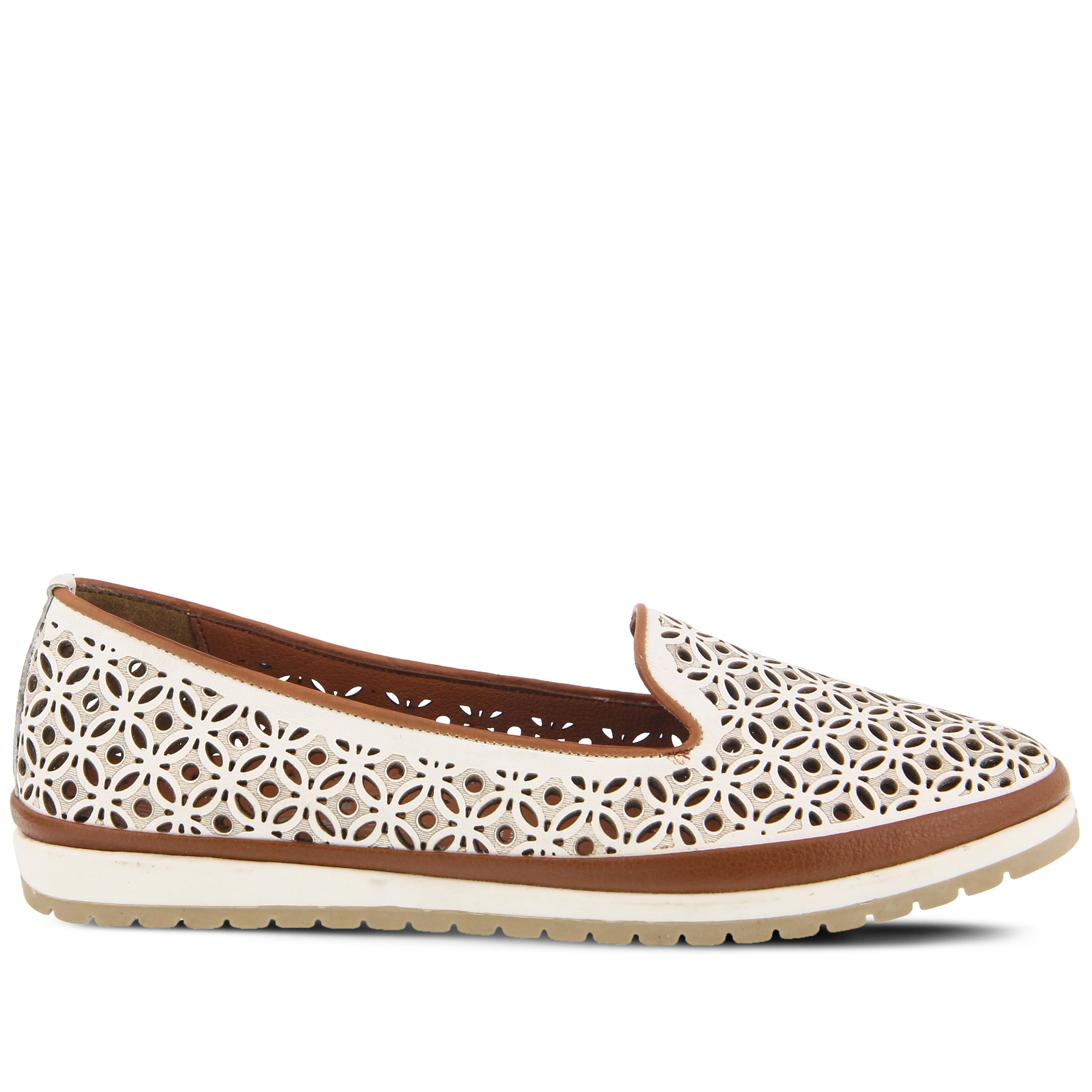 Spring Step SPRING STEP TULISA SLIP-ON SHOE shoe in blue with comfortable everyday design