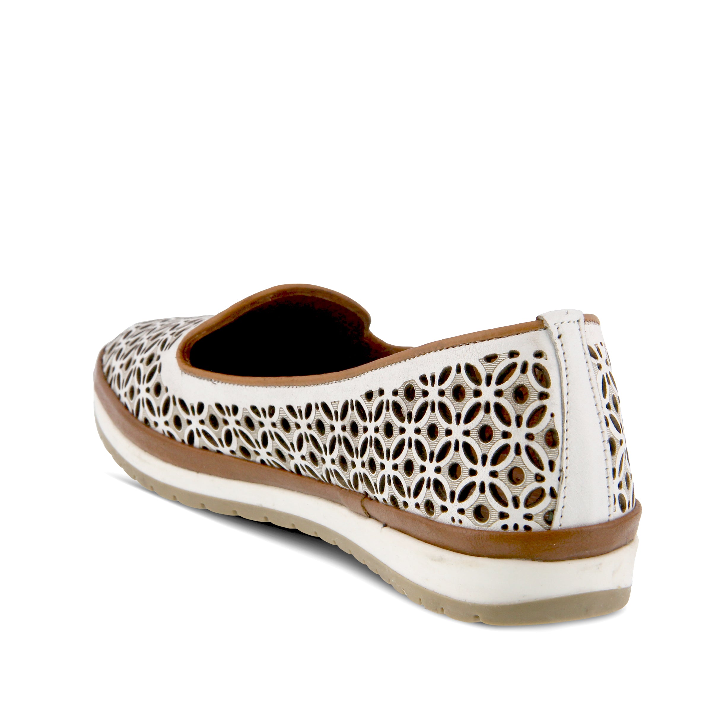 Spring Step SPRING STEP TULISA SLIP-ON SHOE shoe in blue with comfortable everyday design
