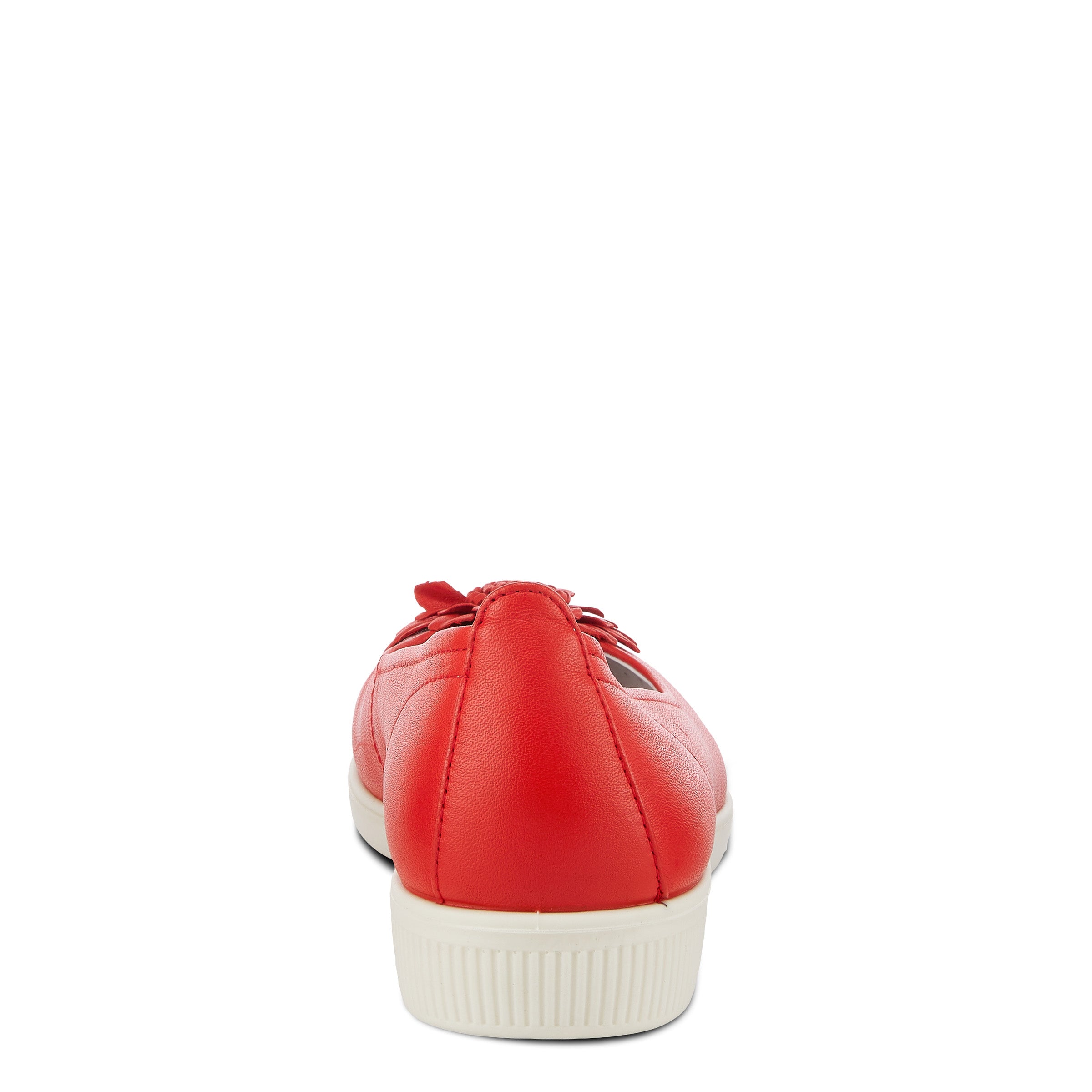 Flexus FLEXUS WEEKENDER SLIP-ON SHOE comfort shoe in red with flexible sole
