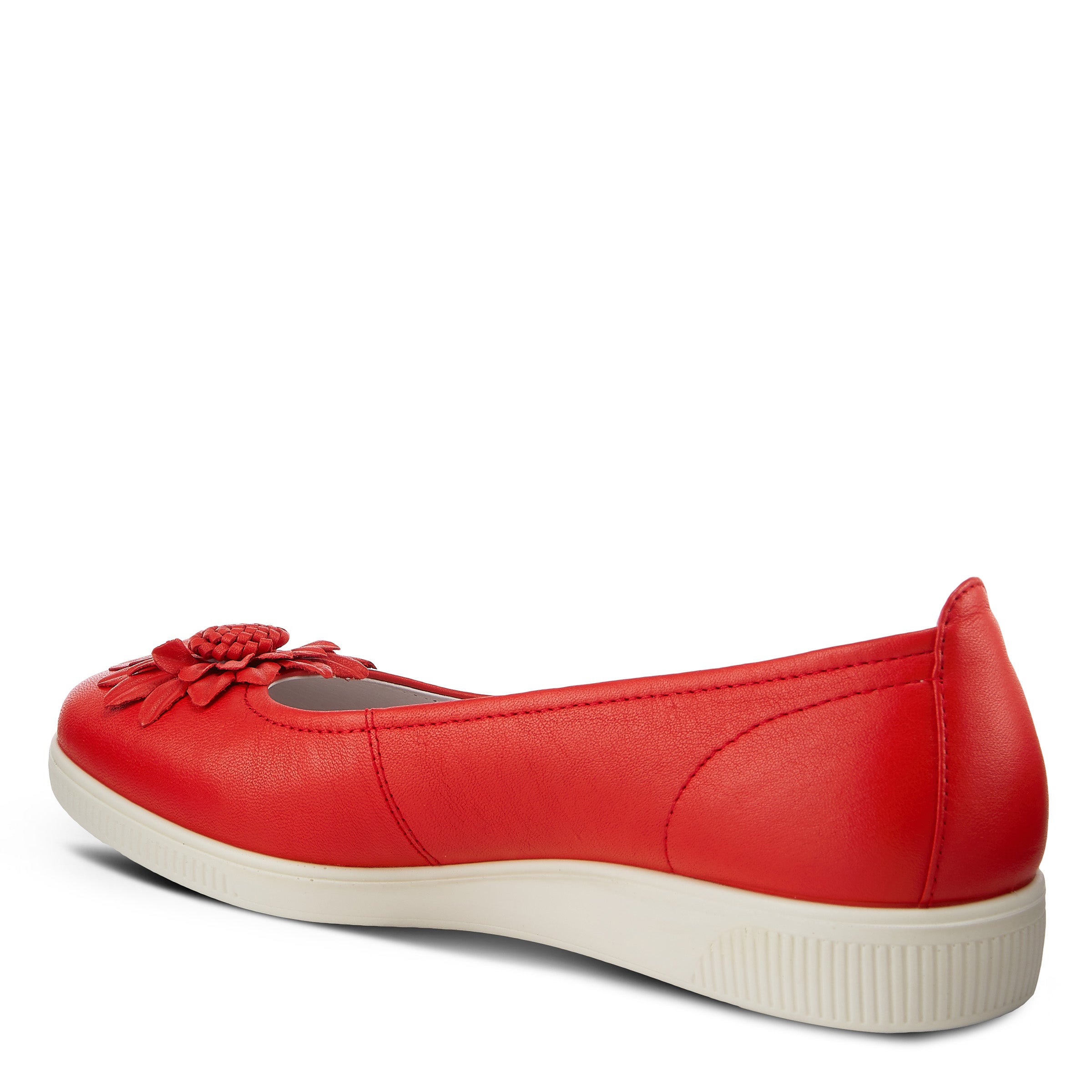 Flexus FLEXUS WEEKENDER SLIP-ON SHOE comfort shoe in red with flexible sole