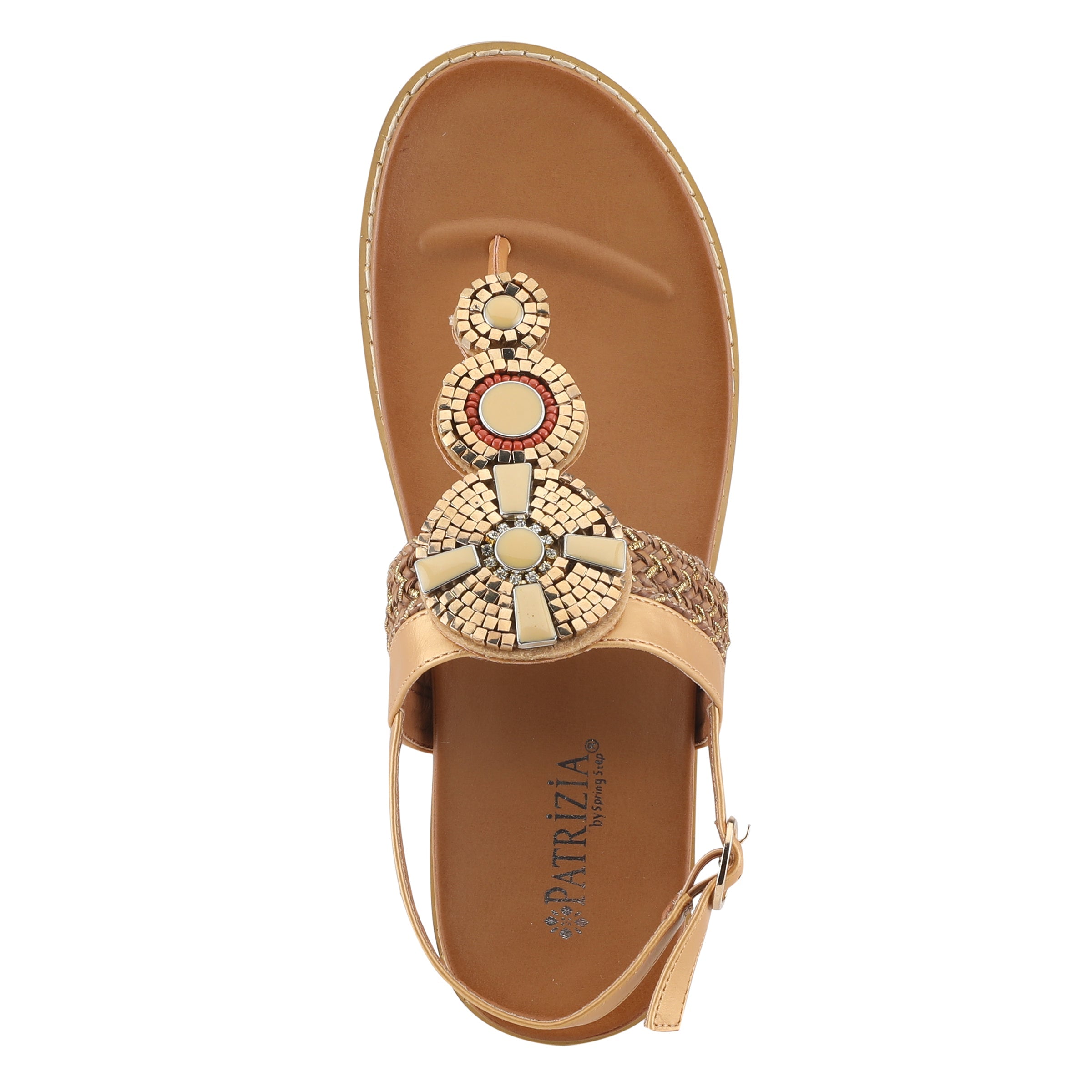 Patrizia PATRIZIA ZINZIBAR THONG SANDALS sandal in copper multi with stylish fashion design