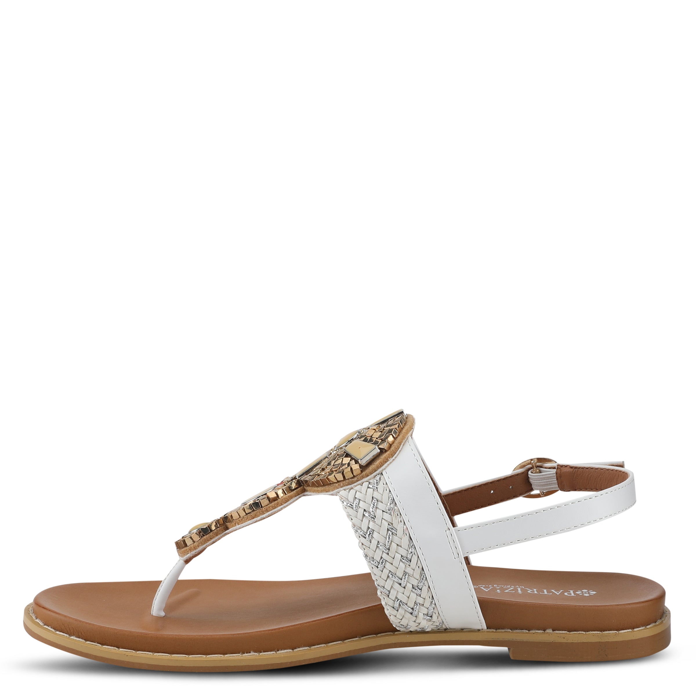 Patrizia PATRIZIA ZINZIBAR THONG SANDALS sandal in white multi with stylish fashion design