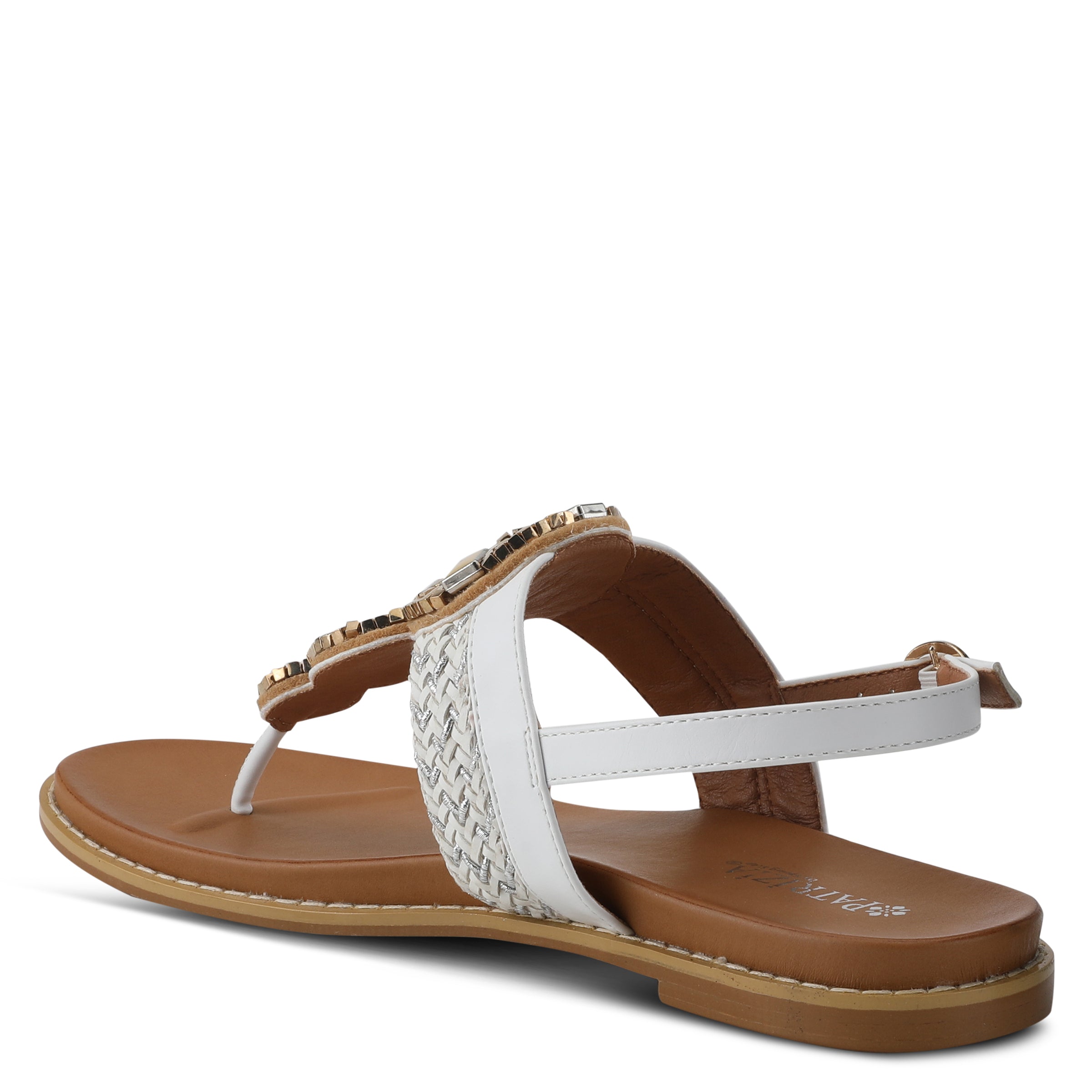 Patrizia PATRIZIA ZINZIBAR THONG SANDALS sandal in white multi with stylish fashion design