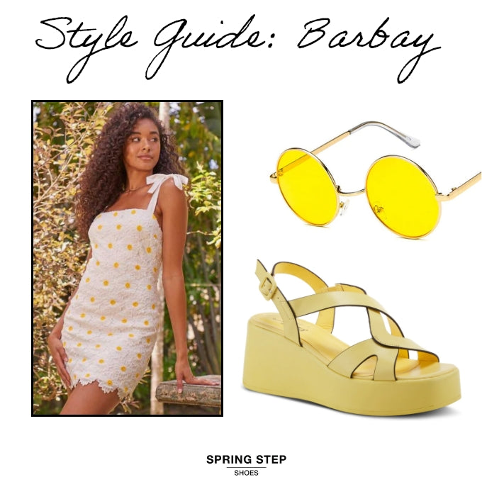 Style Guide for the AZURA BARBAY SLINGBACK SANDALS