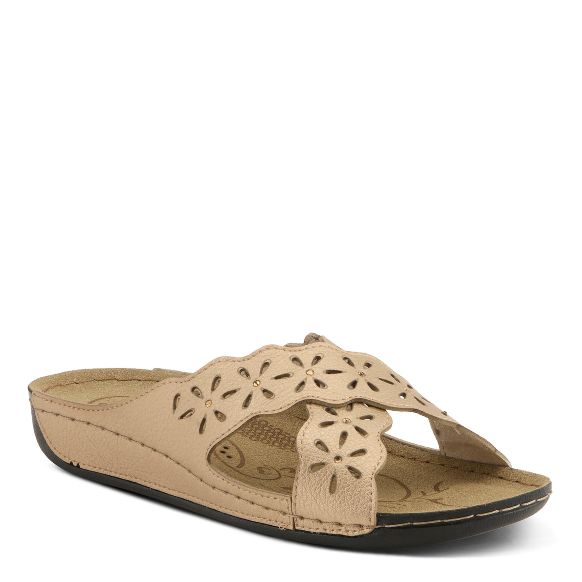 Flexus FLEXUS 140595 SANDAL sandal in gold with flexible sole