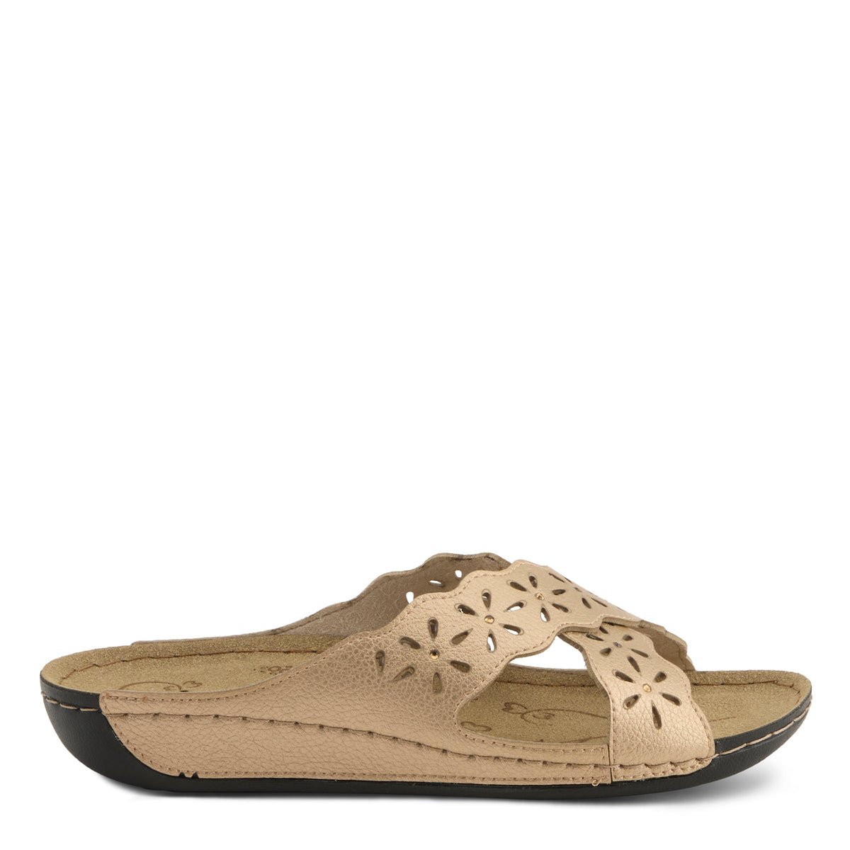 Flexus FLEXUS 140595 SANDAL sandal in gold with flexible sole