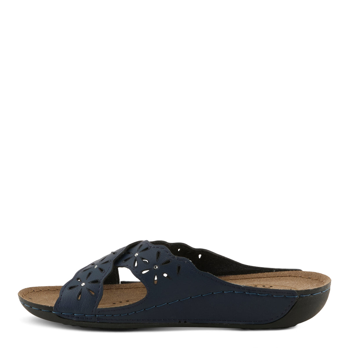 Flexus FLEXUS 140595 SANDAL sandal in navy with flexible sole