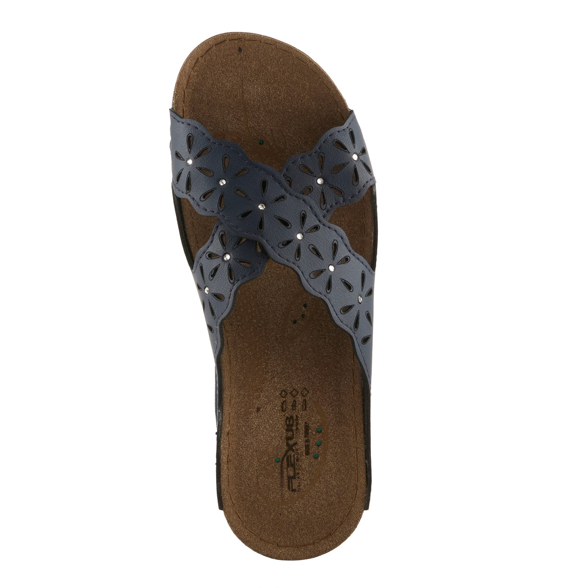 Flexus FLEXUS 140595 SANDAL sandal in navy with flexible sole