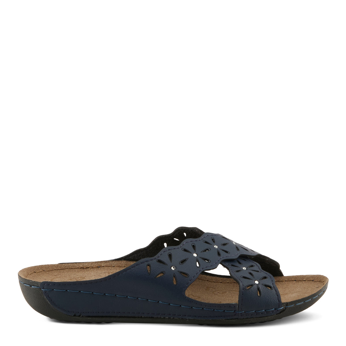 Flexus FLEXUS 140595 SANDAL sandal in navy with flexible sole