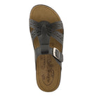 Flexus FLEXUS 150901 SANDAL sandal in black with flexible sole