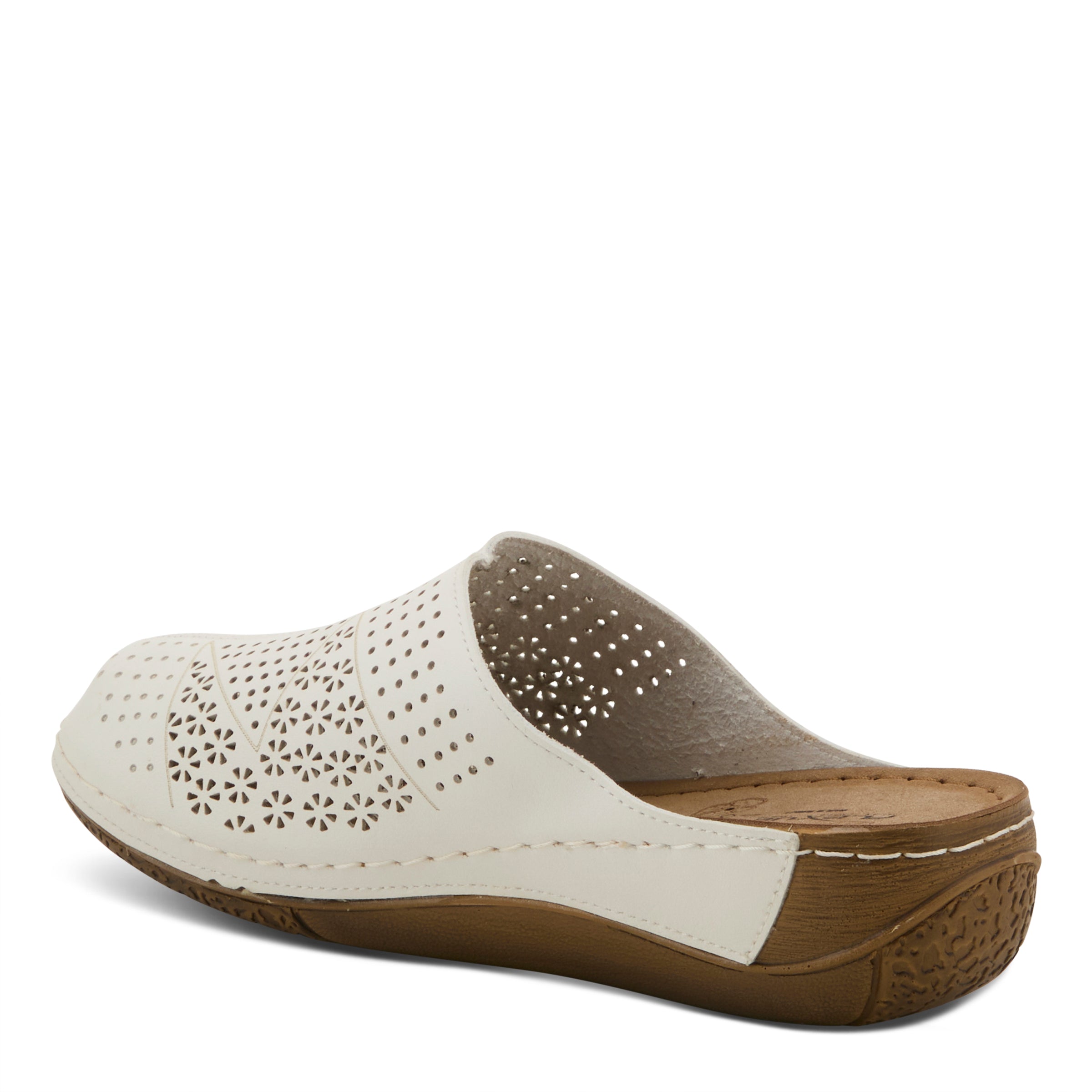 Flexus FLEXUS 151390 SANDAL sandal in white with flexible sole